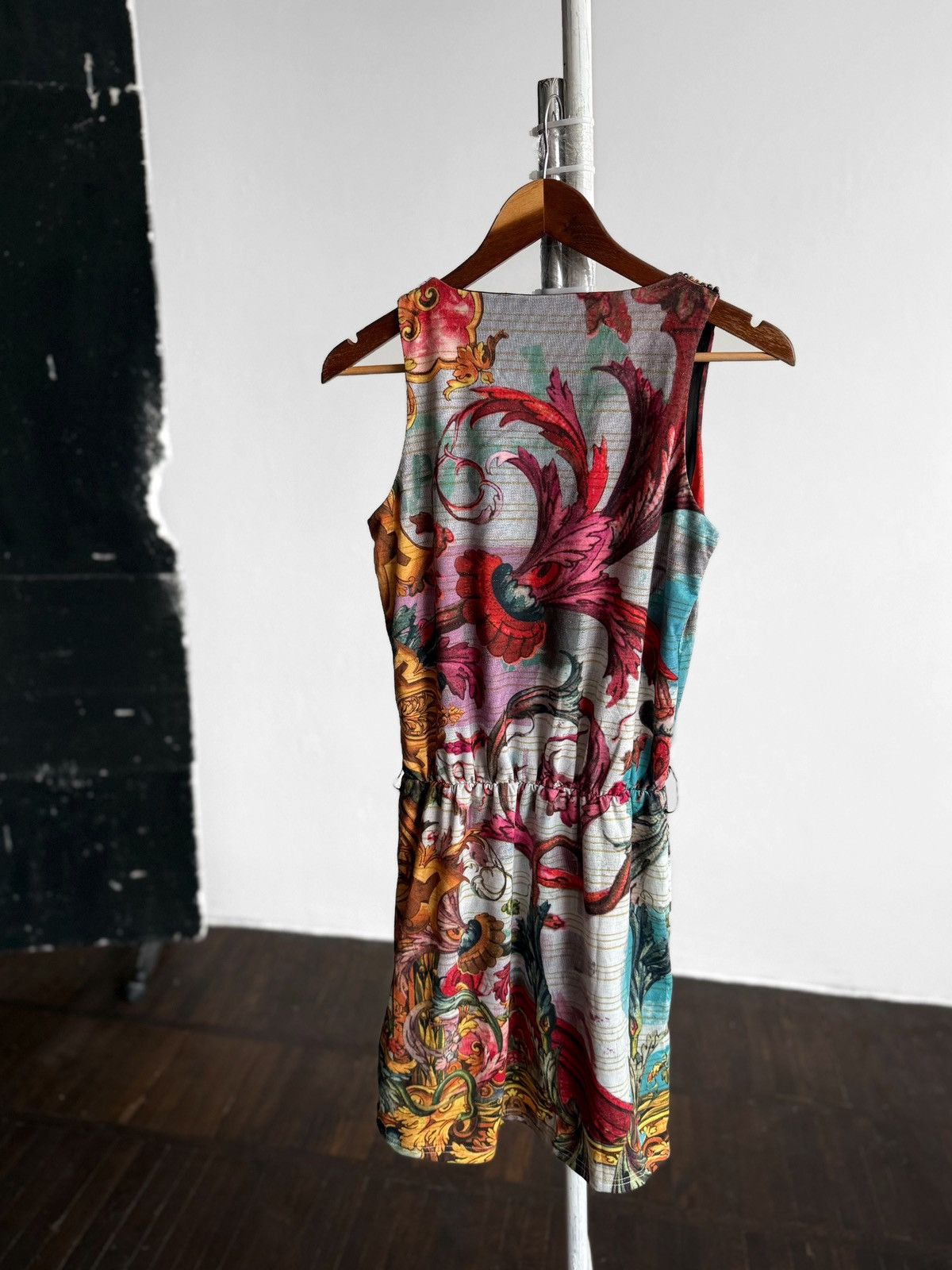 Desigual Desigual Lacroix Womens Sleeveless Dress Multicolor Print Size S / US 4 / IT 40 - 4 Thumbnail