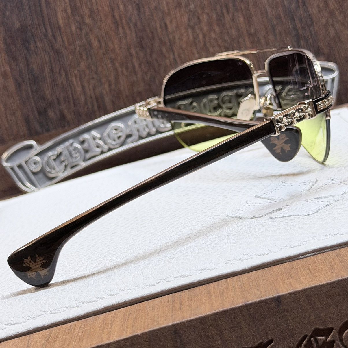 Chrome Hearts Chrome Hearts Grand Beast III Sunglasses Size ONE SIZE - 8 Thumbnail