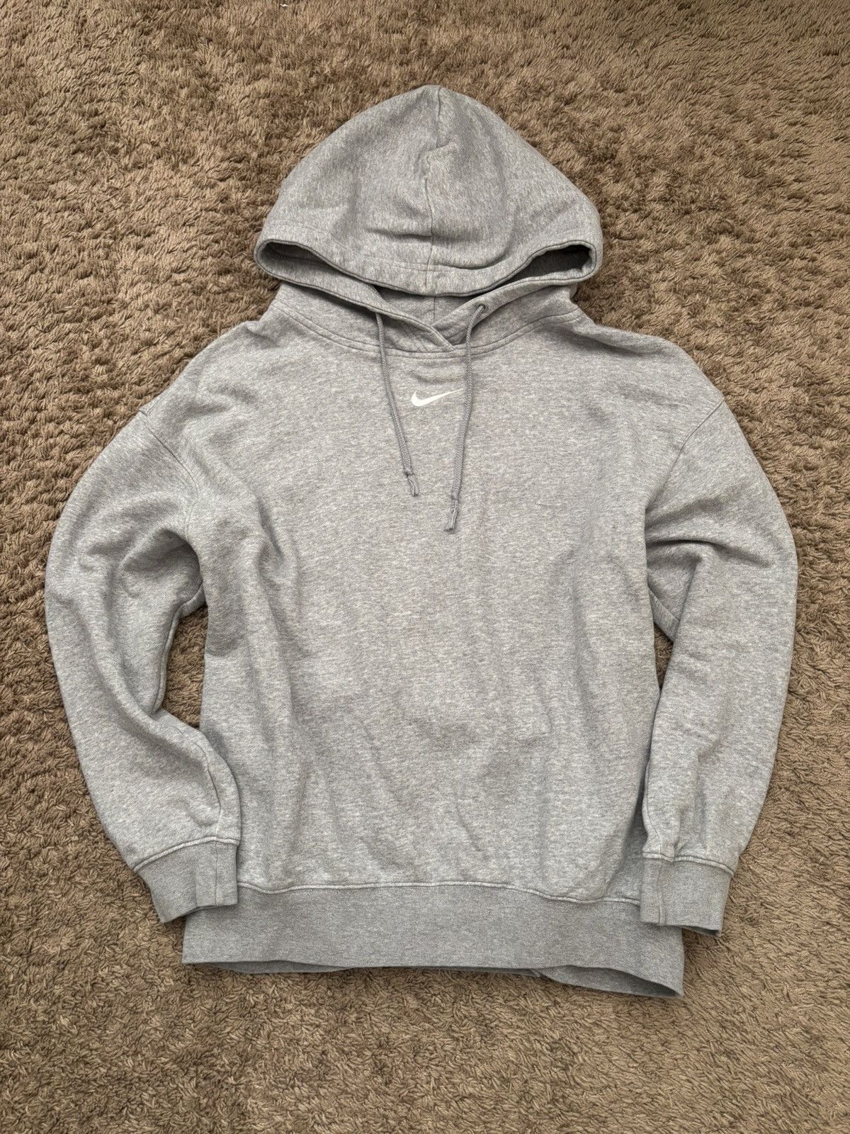 Nike Nike Oversized Center Swoosh Hoodie Size US S / EU 44-46 / 1 - 1 Thumbnail