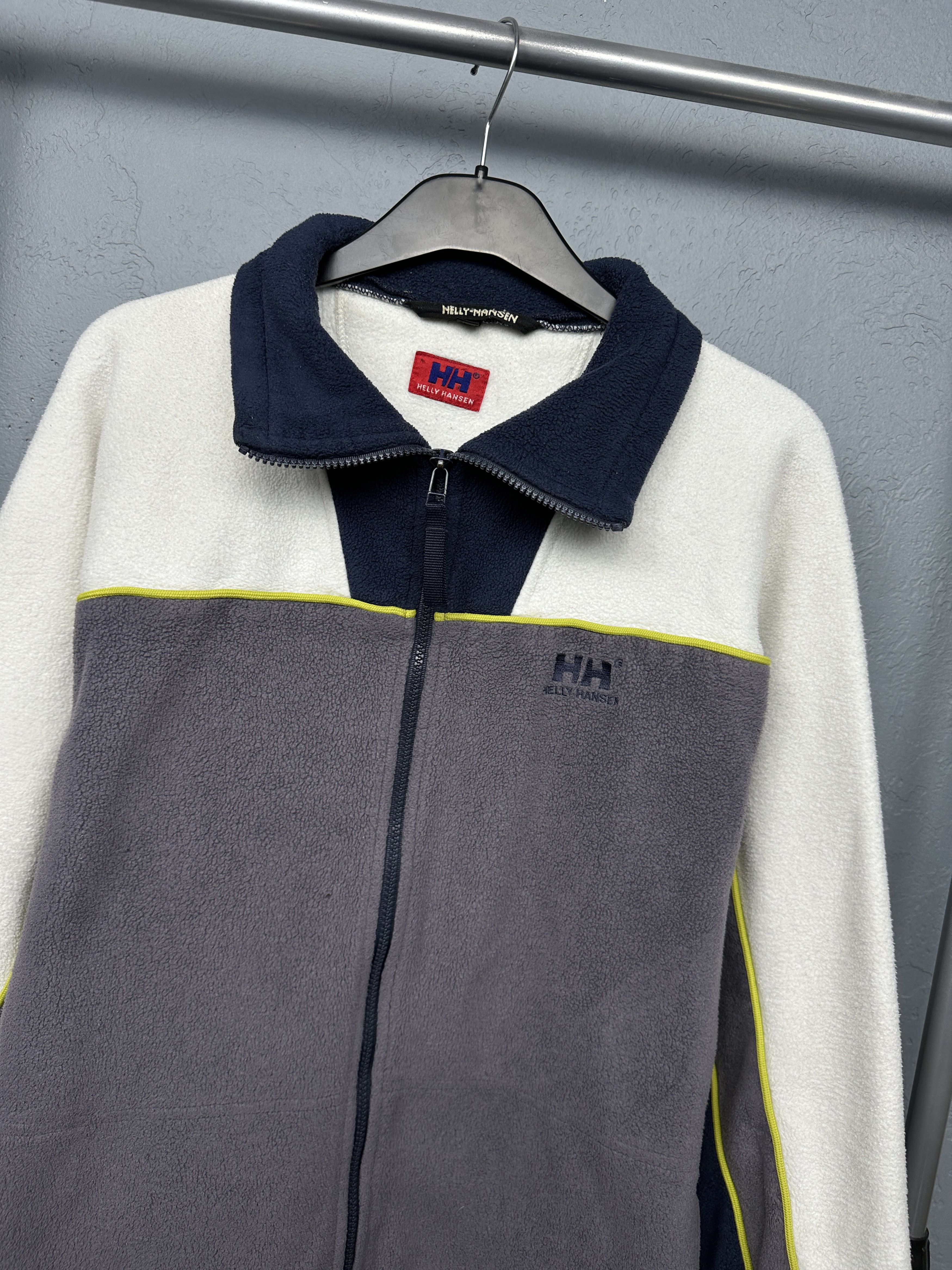 Helly Hansen Helly Hansen 90s Vintage Mens Full Zip Fleece Jacket Size US M / EU 48-50 / 2 - 2 Thumbnail