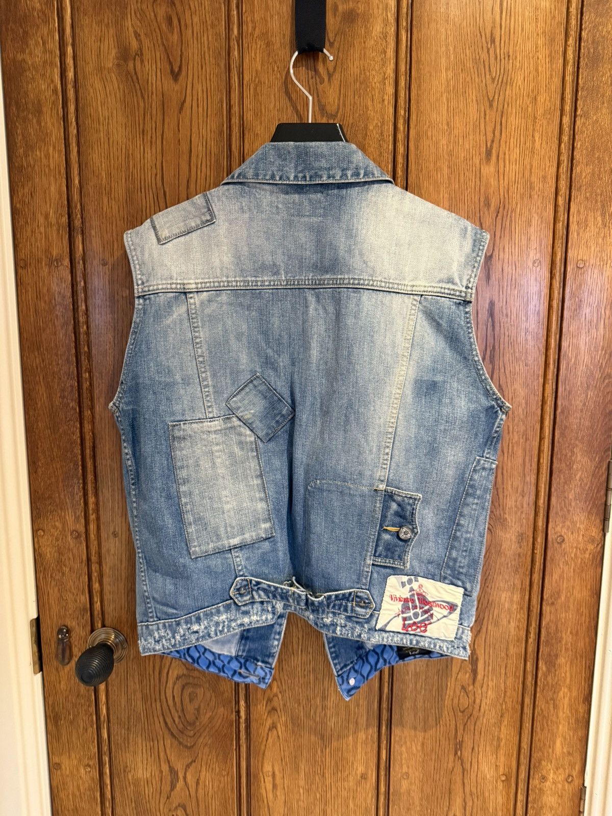 Lee × Vivienne Westwood Vivienne Westwood Anglomania seditionaries denim vest jacket Size US L / EU 52-54 / 3 - 16 Thumbnail