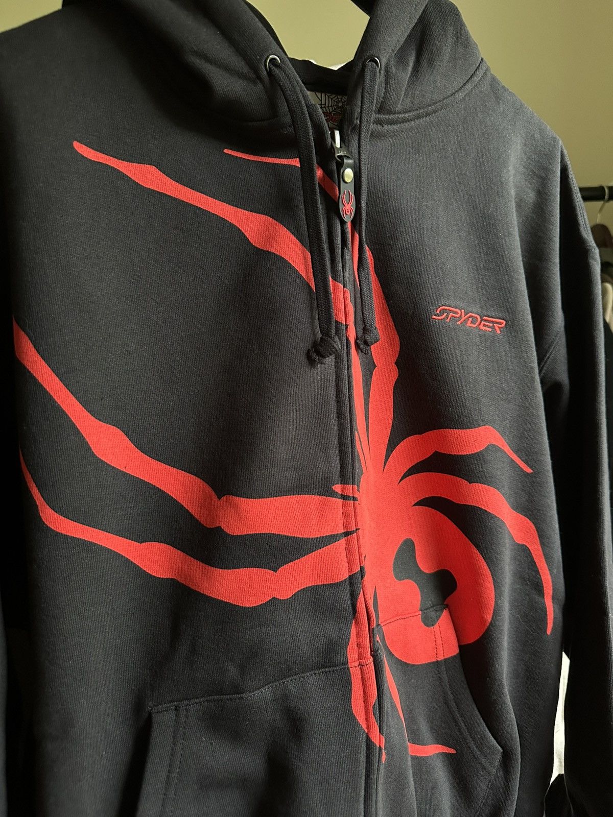 Supreme Spyder Zip Up Hooded Sweatshirt