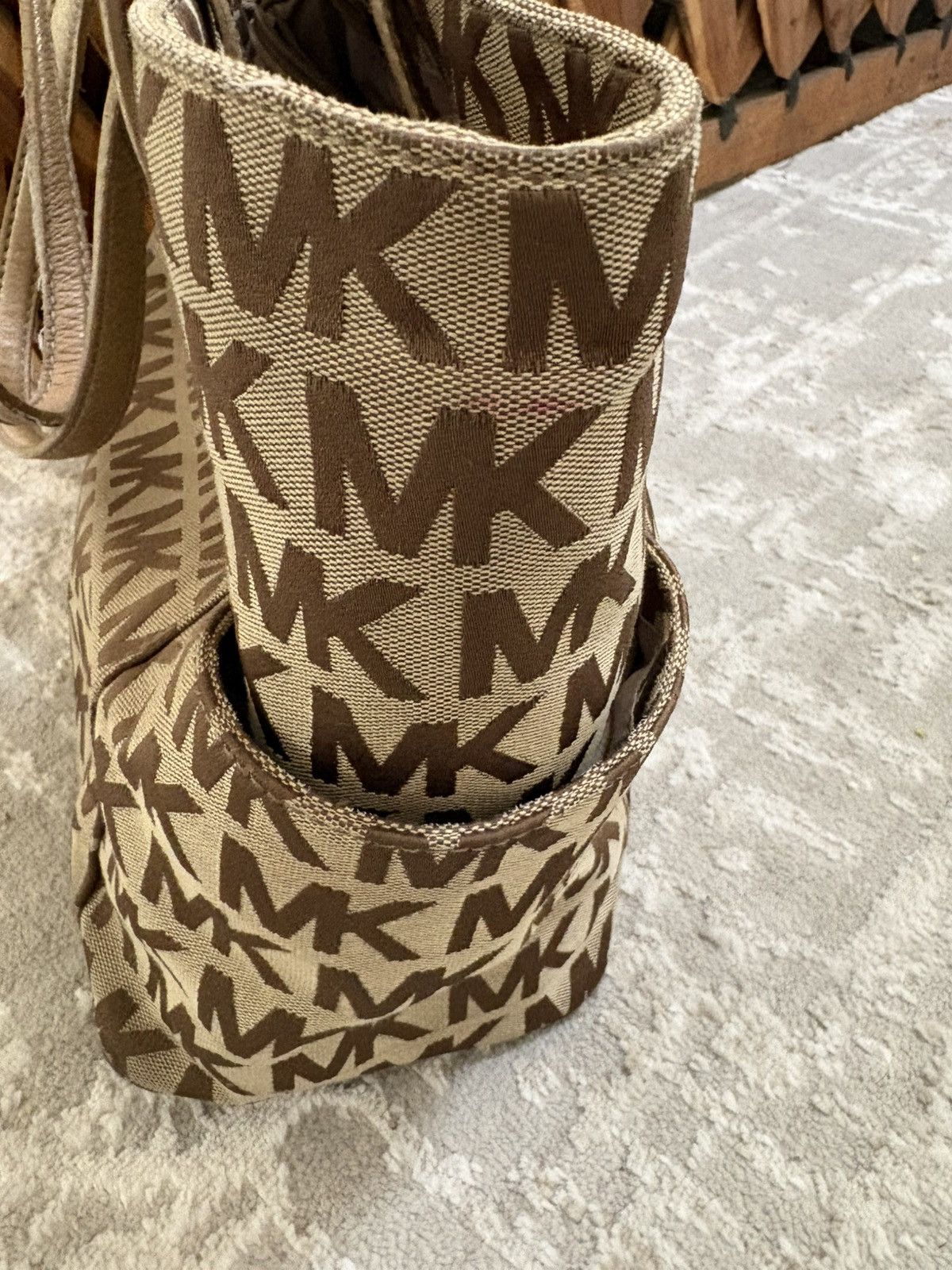 Michael Kors Y2K Michael Kors Signature Jacquard Tote Size ONE SIZE - 4 Thumbnail