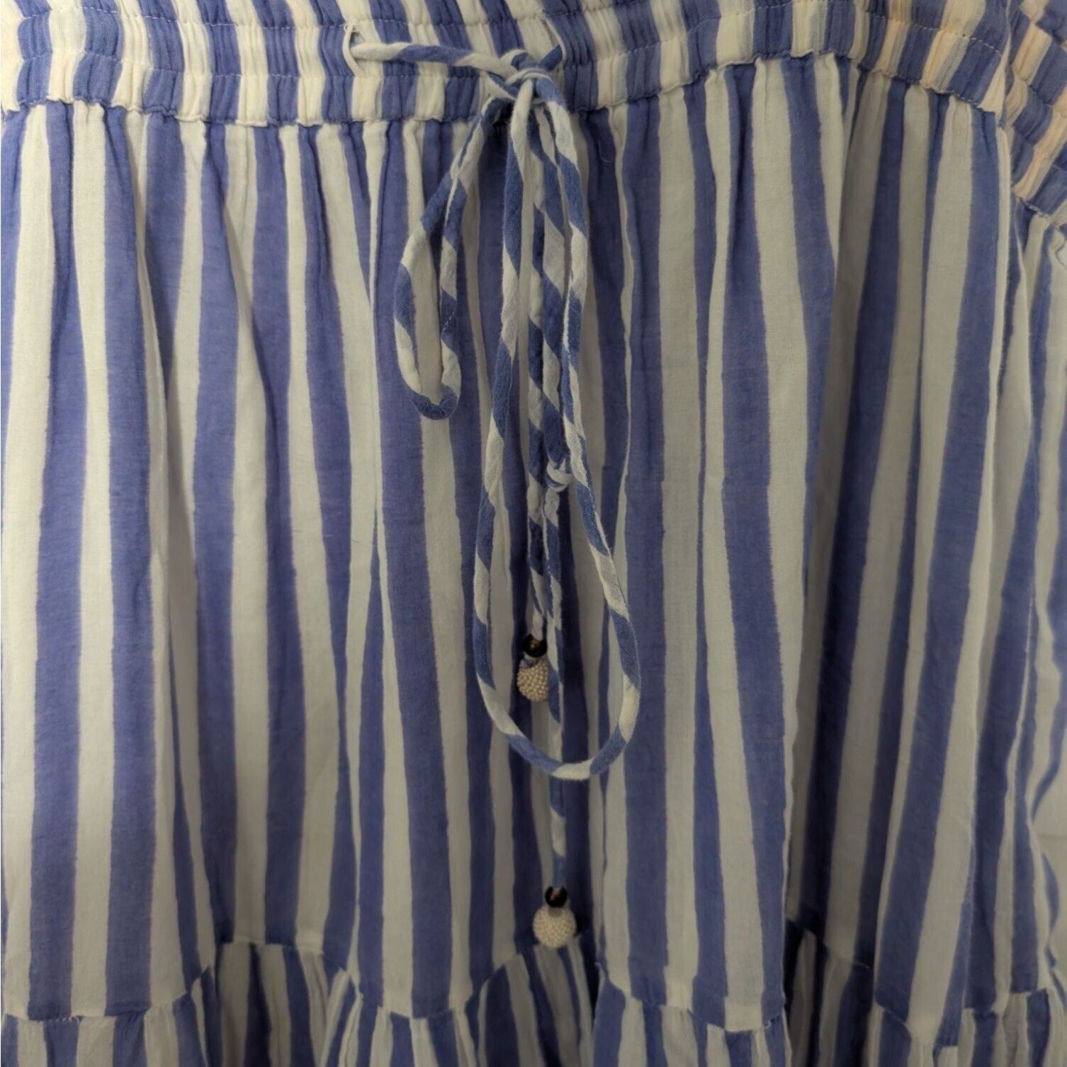 Oliphant Oliphant Tuckernuck Stripe Maxi Dress Womens Size XL Blue Size XL / US 12-14 / IT 48-50 - 6 Thumbnail