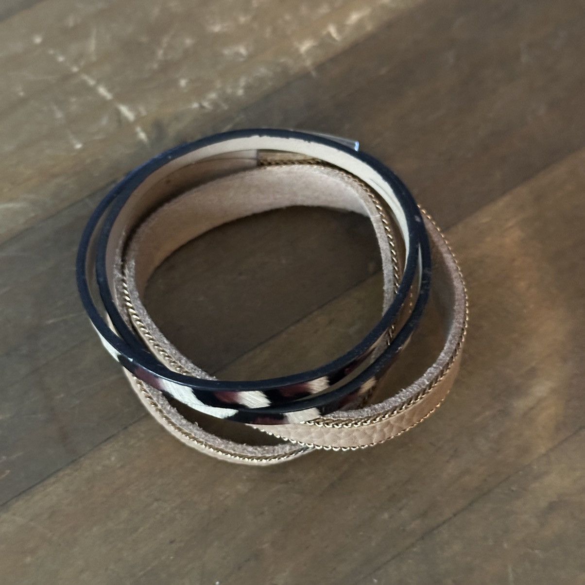Other Leopard print leather wrap bracelet Size ONE SIZE - 5 Thumbnail