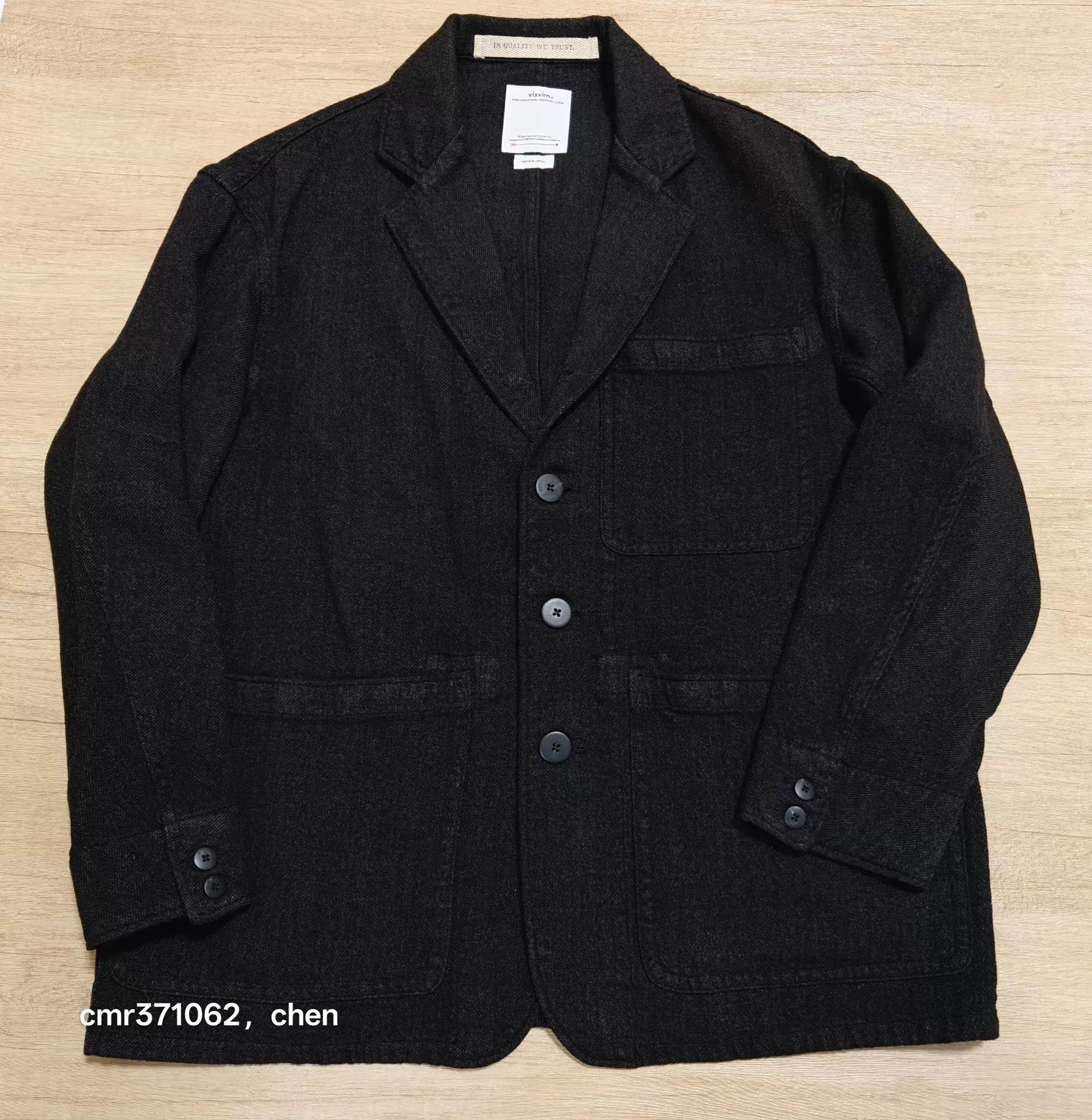 Visvim VISVIM 26SS RAILWOOD JKT Wool & Hemp Twill Jacket Size US M / EU 48-50 / 2 - 2 Thumbnail