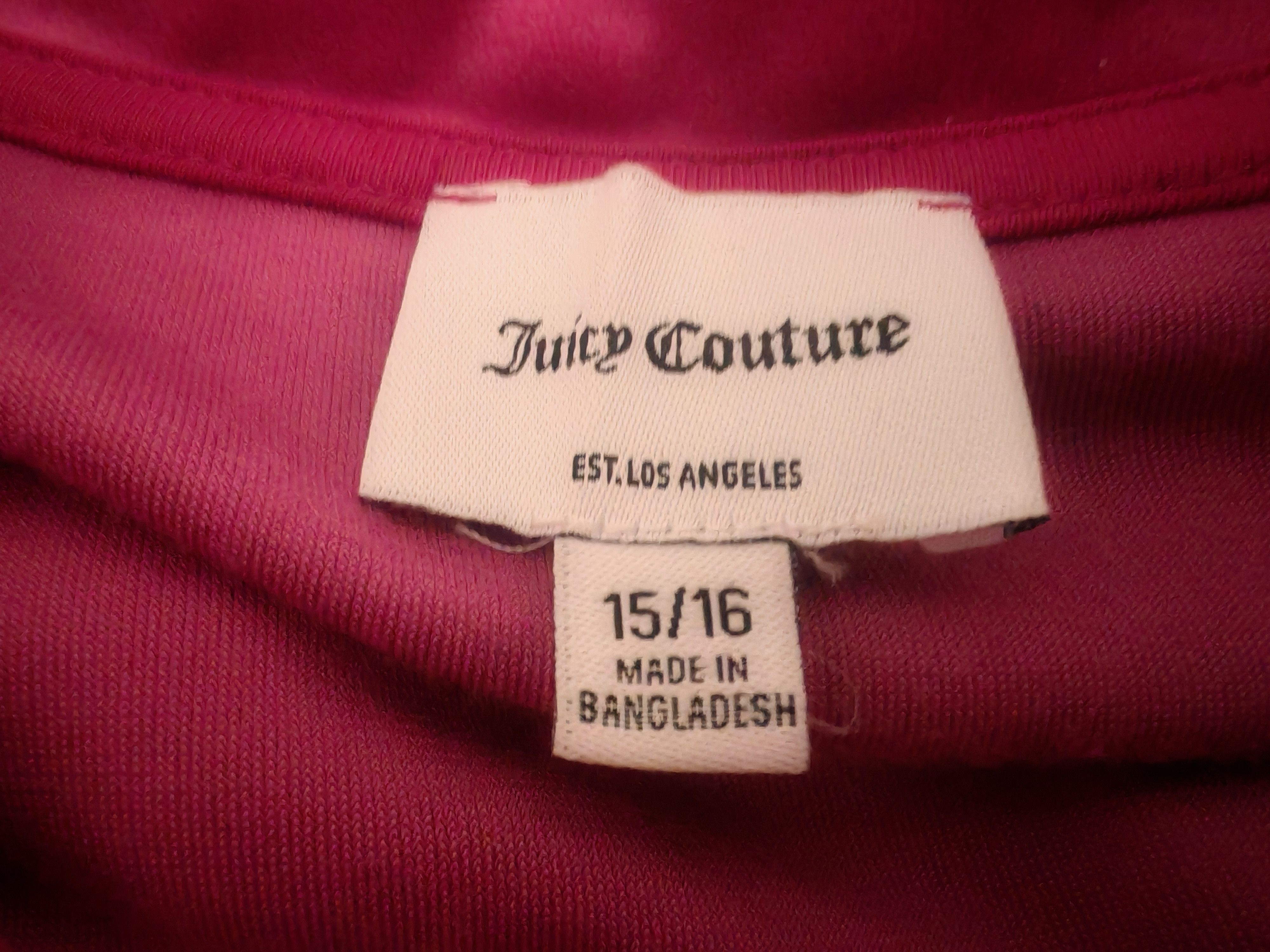 Juicy Couture Pink Juicy Couture Velour Cropped Zip Up Sweatshirt Size M / US 6-8 / IT 42-44 - 9 Thumbnail