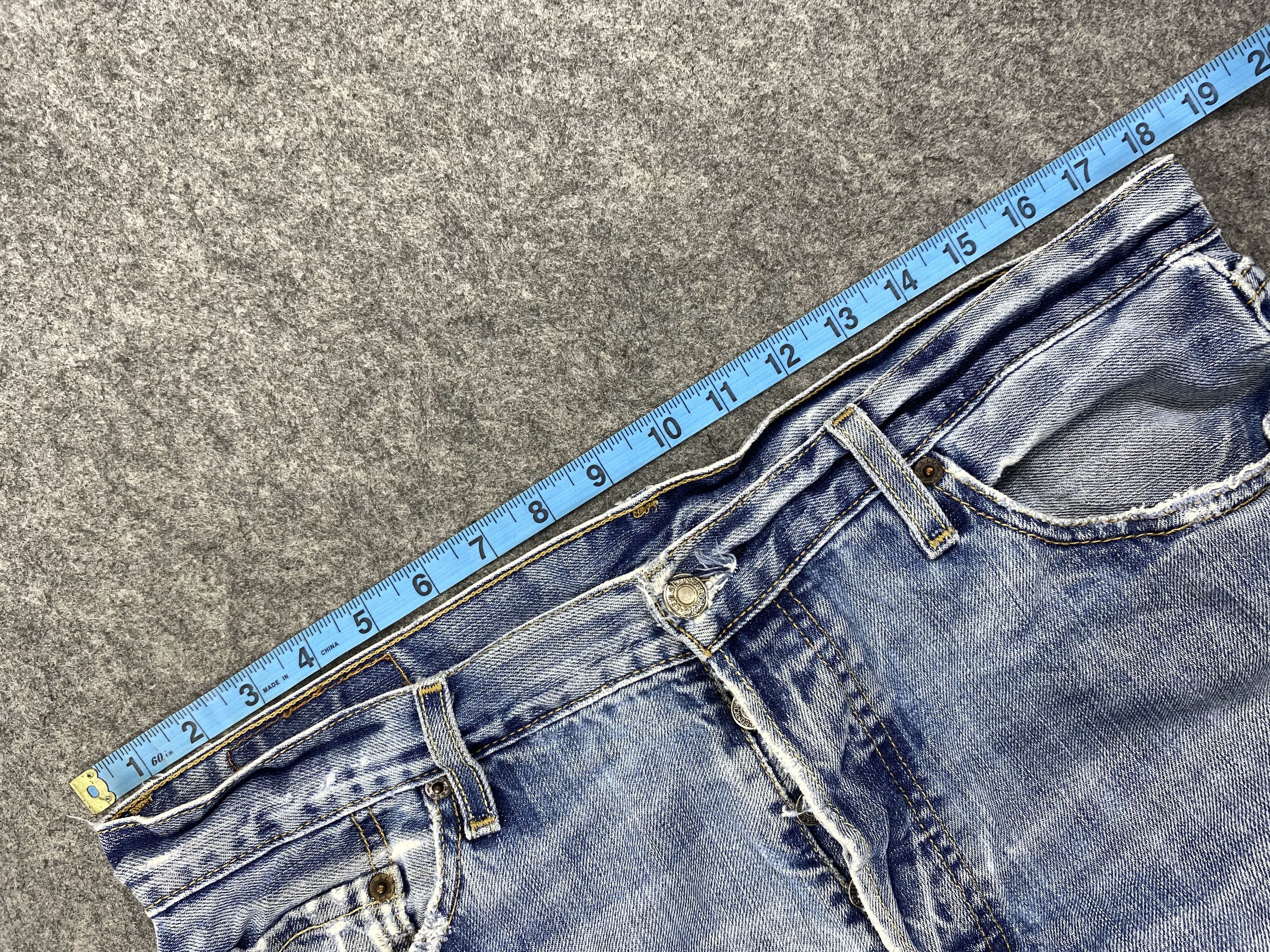 Levi's Mid Blue Distressed Vintage Levi's 501 36x30 Denim -JN1158 Size US 36 / EU 52 - 5 Thumbnail