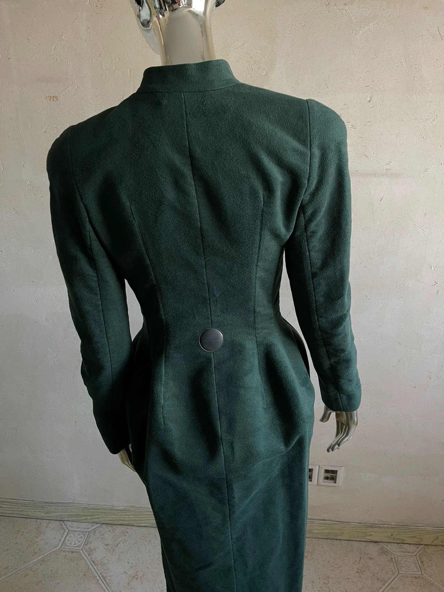 Other Samuel Gui Yang 18AW NOS Green Cheongsam Dress Size 10 Size L / US 10 / IT 46 - 7 Thumbnail