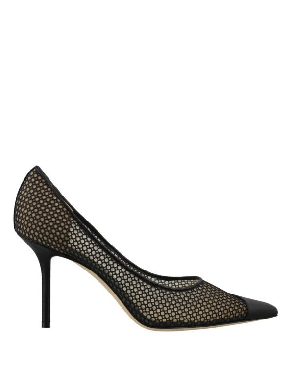 Jimmy Choo o1y0326 Pumps in Black Size US 7 / IT 37 - 1 Thumbnail