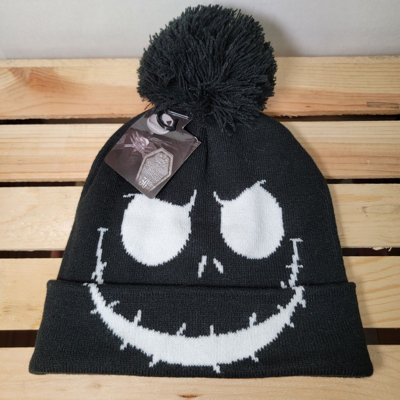 Disney Disney's Nightmare Before Christmas Knit Beanie - OS NWT Size ONE SIZE - 1 Thumbnail