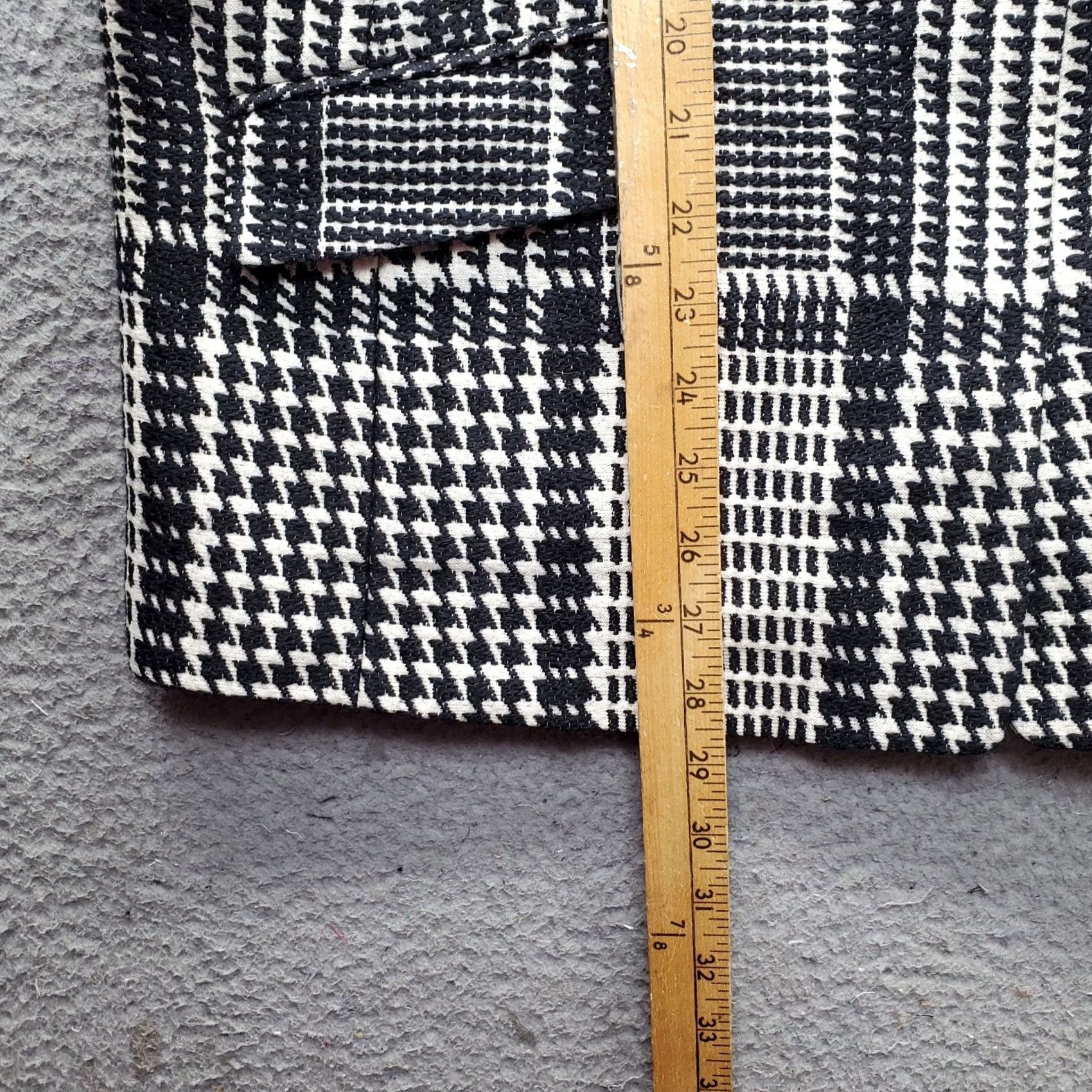 Talbots Talbots Blazer Vest Womens 16 Multi Houndstooth Glen Plaid Sleeveless One Button Shirt Womens Size 16 Plaid Size XXL / US 16-18 / IT 52-54 - 4 Thumbnail