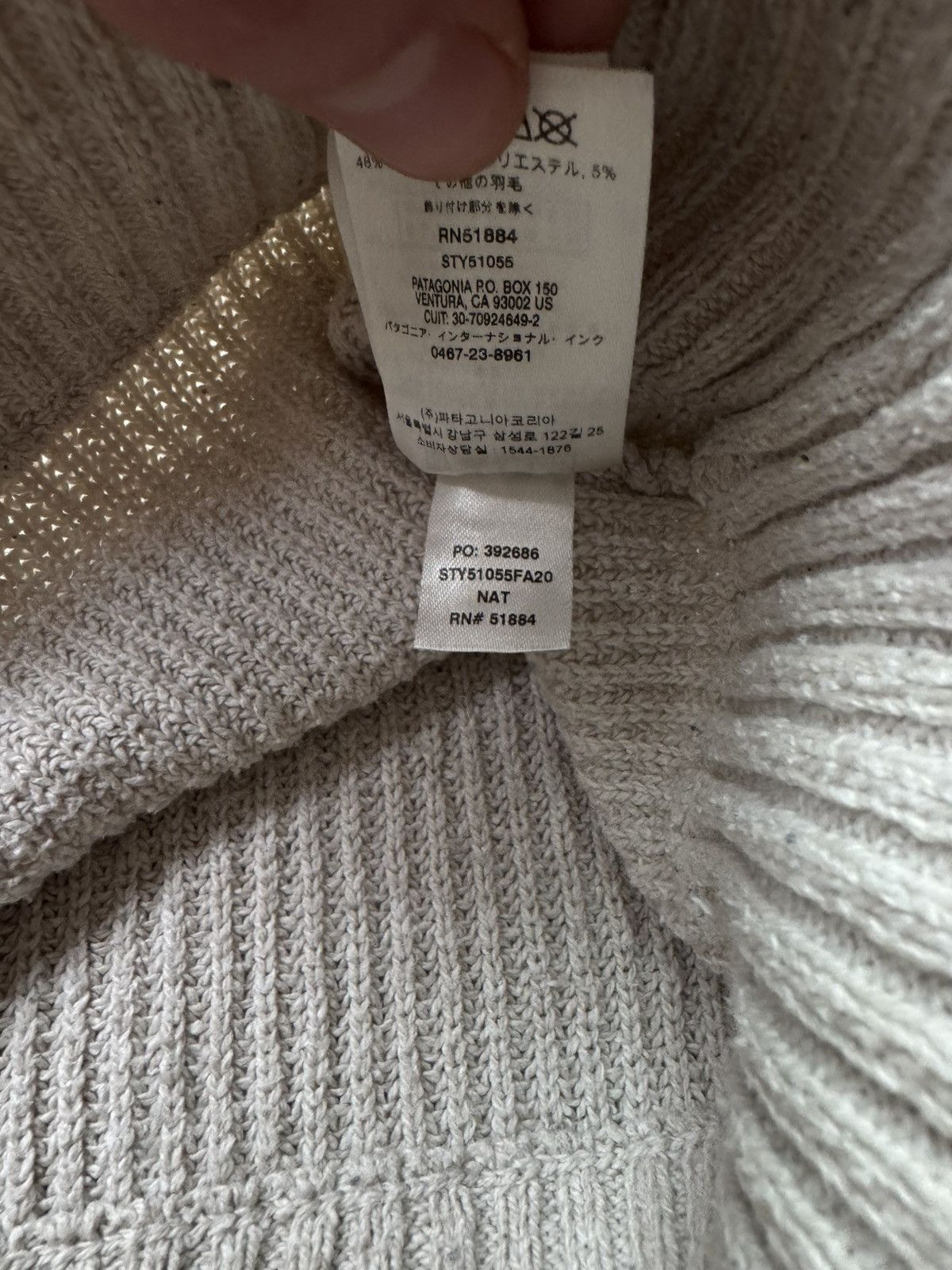 Patagonia Vintage Patagonia Heavy Green Crewneck Wool Raglan Sweater Size US M / EU 48-50 / 2 - 9 Thumbnail