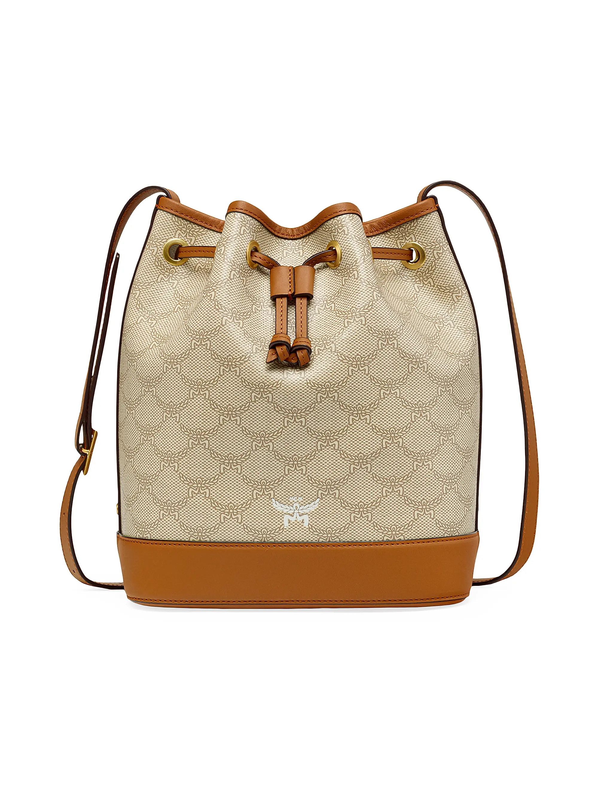 MCM o1mt1gz0825 Size: OS / Medium Himmel Lauretos Bucket Bag Size ONE SIZE - 1 Thumbnail