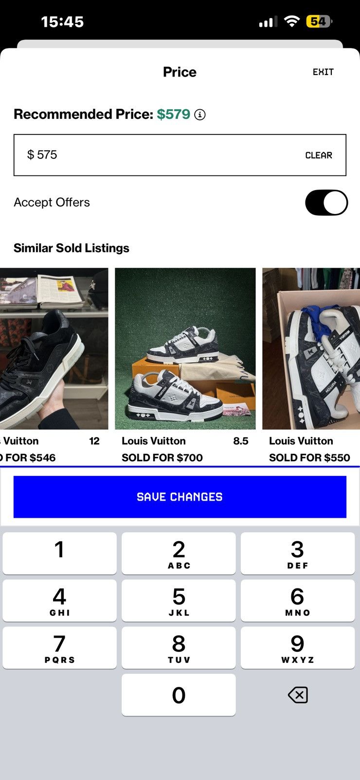 Louis Vuitton Louis Vuitton Trainers Sneakers Trainer Shoes Size 8 / 41 Size US 8 / EU 41 - 25 Thumbnail