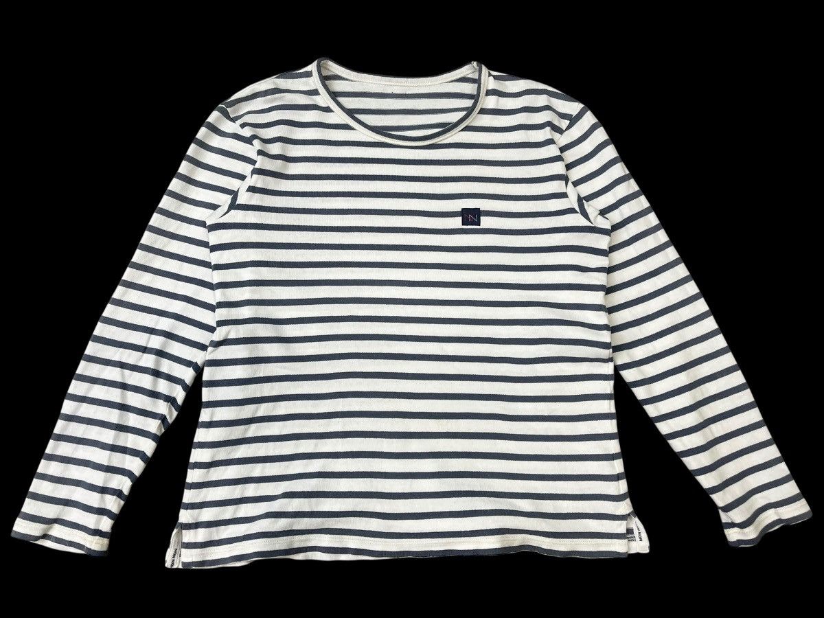 Mademoiselle Non Non Vintage Mademoiselle Non Non Issey Miyake Stripe Tshirt Size S / US 4 / IT 40 - 2 Thumbnail