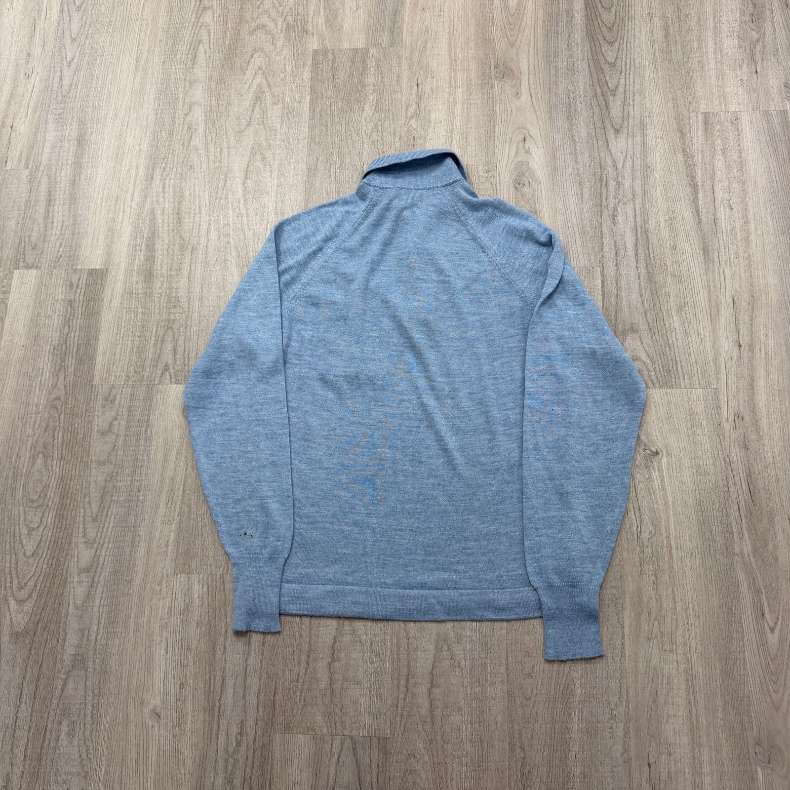 Vintage Vintage Puritan Knit Polo Sweater Shirt Men's Medium Blue Size US M / EU 48-50 / 2 - 7 Thumbnail