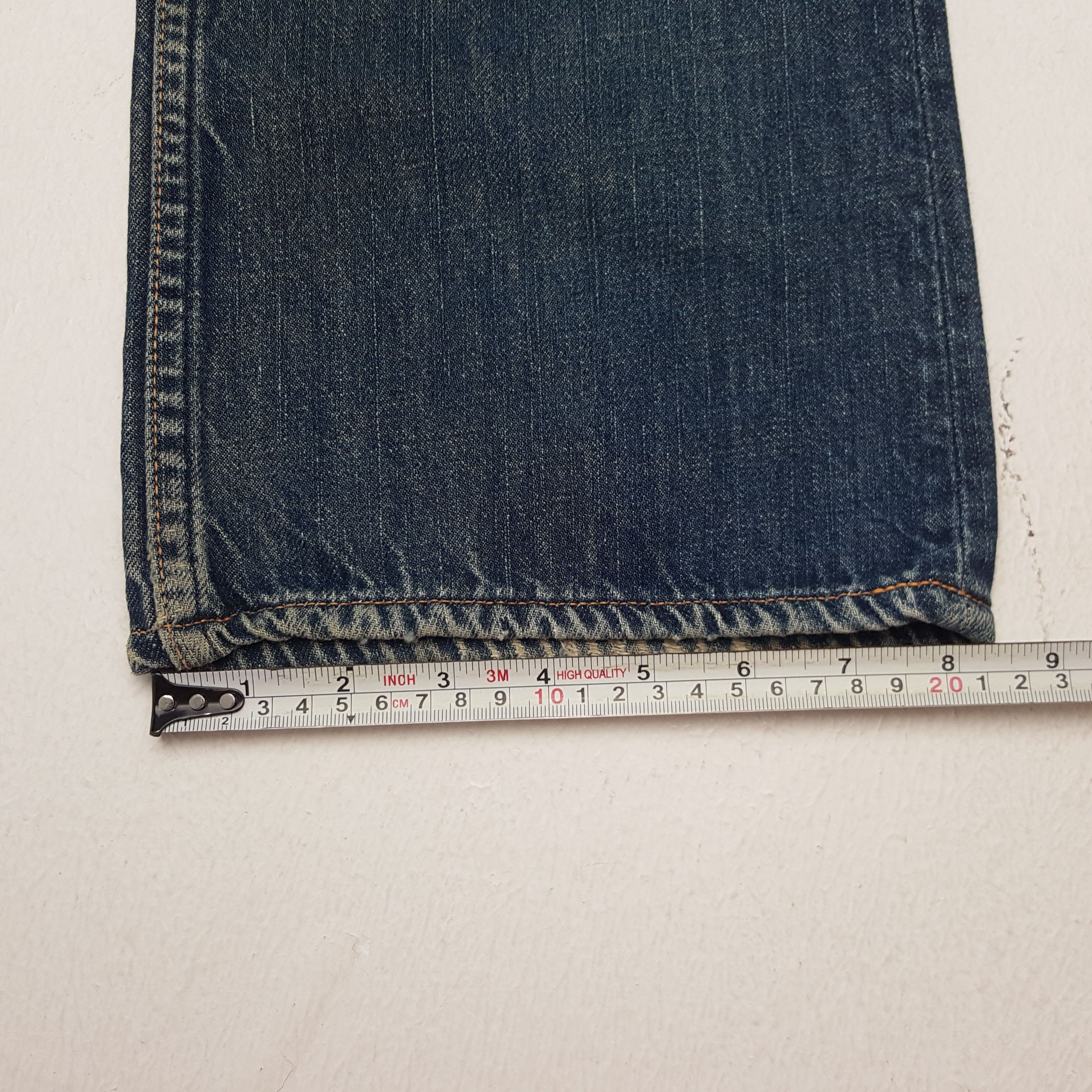 Japanese Brand × Vintage Vintage Evisu Yamane Japanese Brand Custom Denim Jeans Size US 31 - 13 Thumbnail