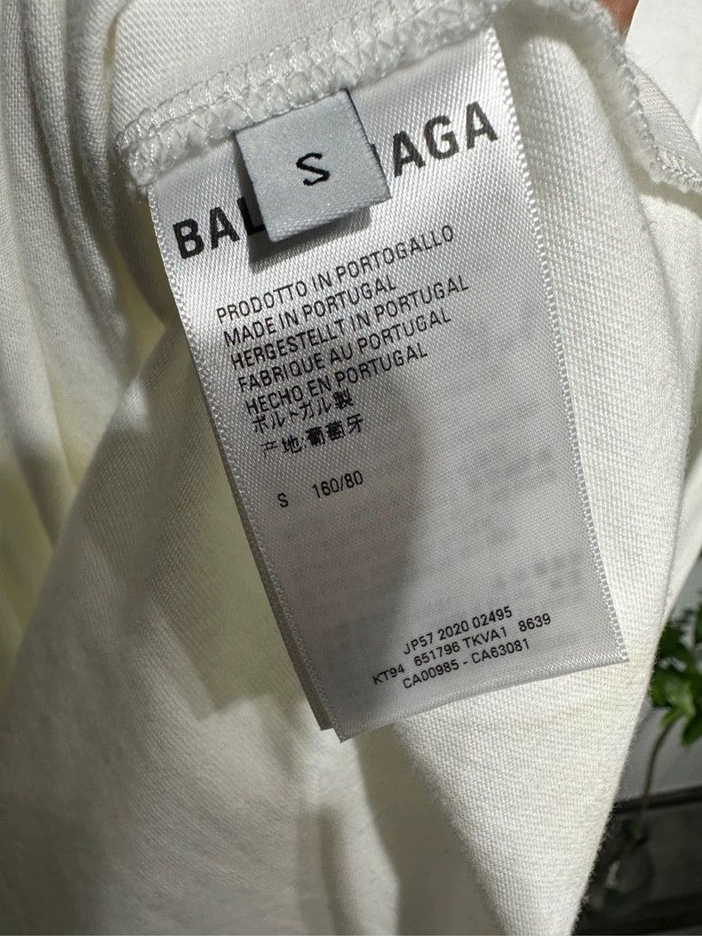 Balenciaga Balenciaga Dissolve smiling face victory gesture white lon Size US S / EU 44-46 / 1 - 4 Thumbnail