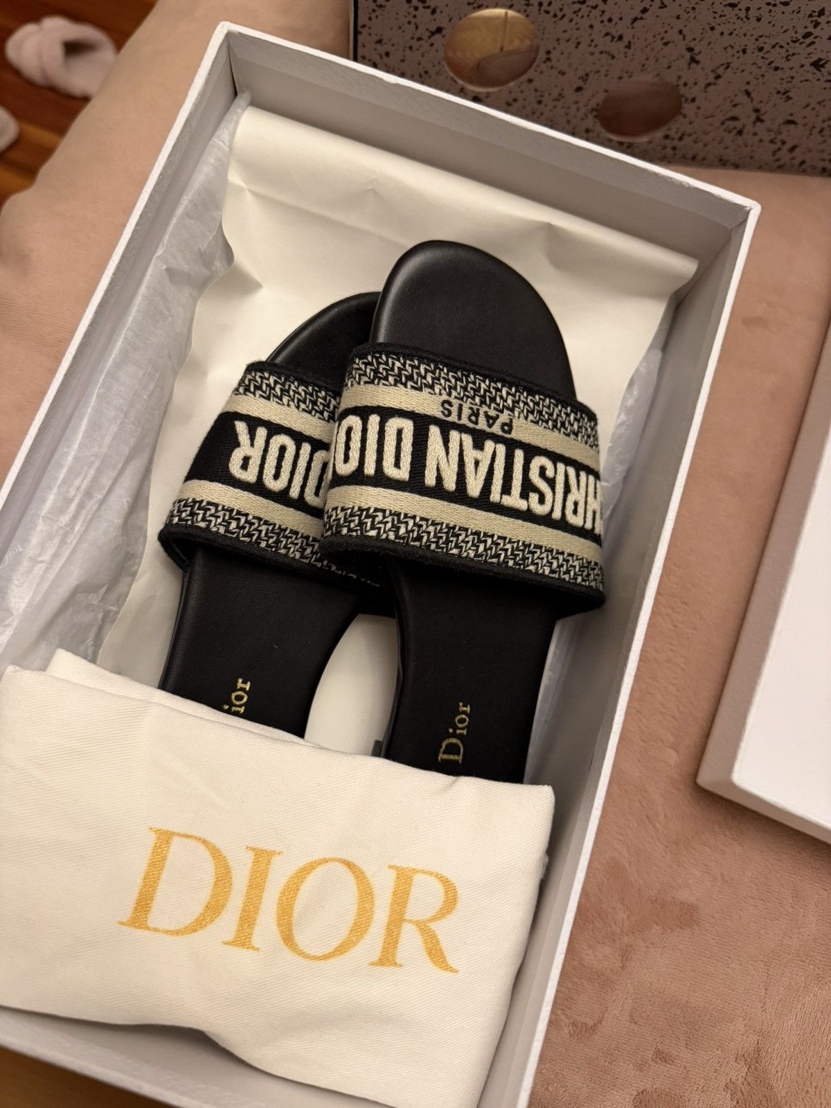 Christian Dior Monsieur dior slides Size US 5 / IT 35 - 5 Thumbnail