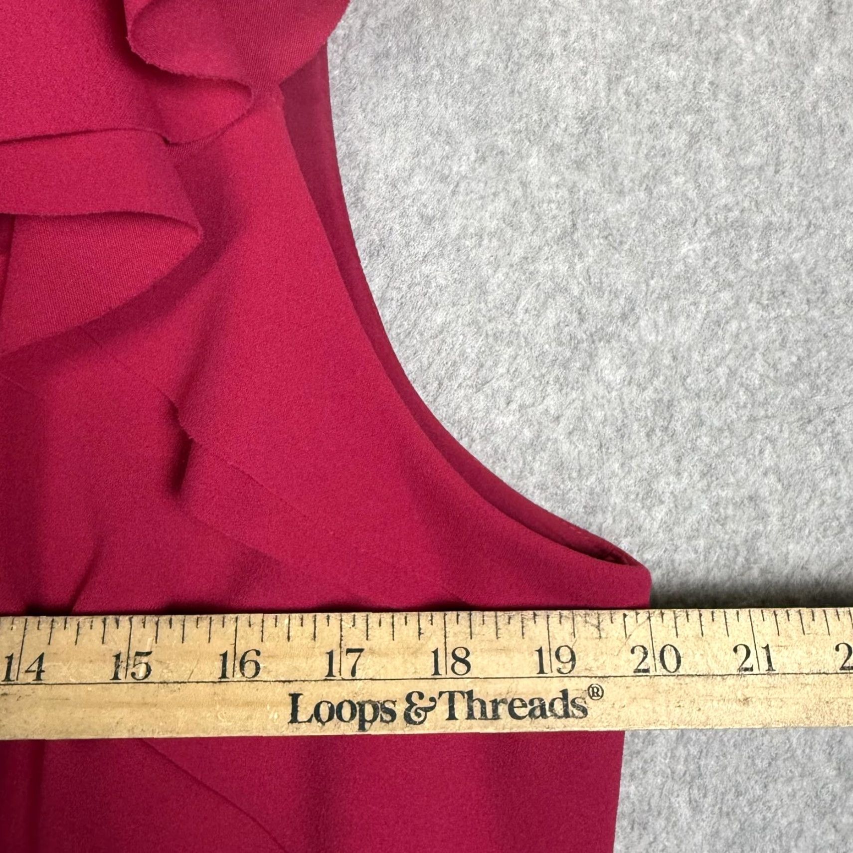 Ralph Lauren Lauren Ralph Lauren Women's Pink Sleeveless A-Line Mini Dress 16P Petite Size XXL / US 16-18 / IT 52-54 - 3 Thumbnail