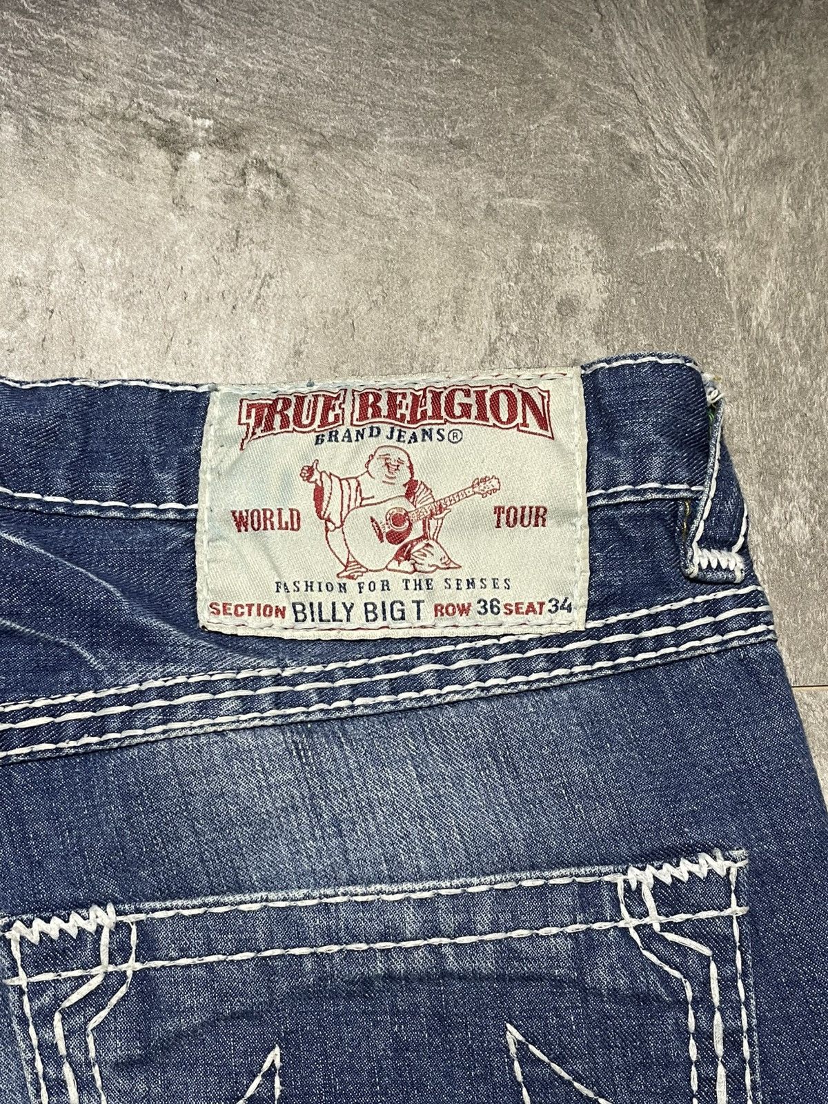 True Religion True Religion Vintage Billy Bigt Baggy Denim Jeans Y2K Blue Size US 36 / EU 52 - 3 Thumbnail