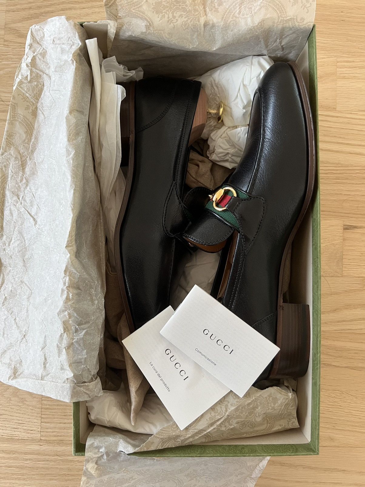 Gucci GUCCI Leather Loafers - Sz. UK9/US10/IT43 Size US 10 / EU 43 - 7 Thumbnail