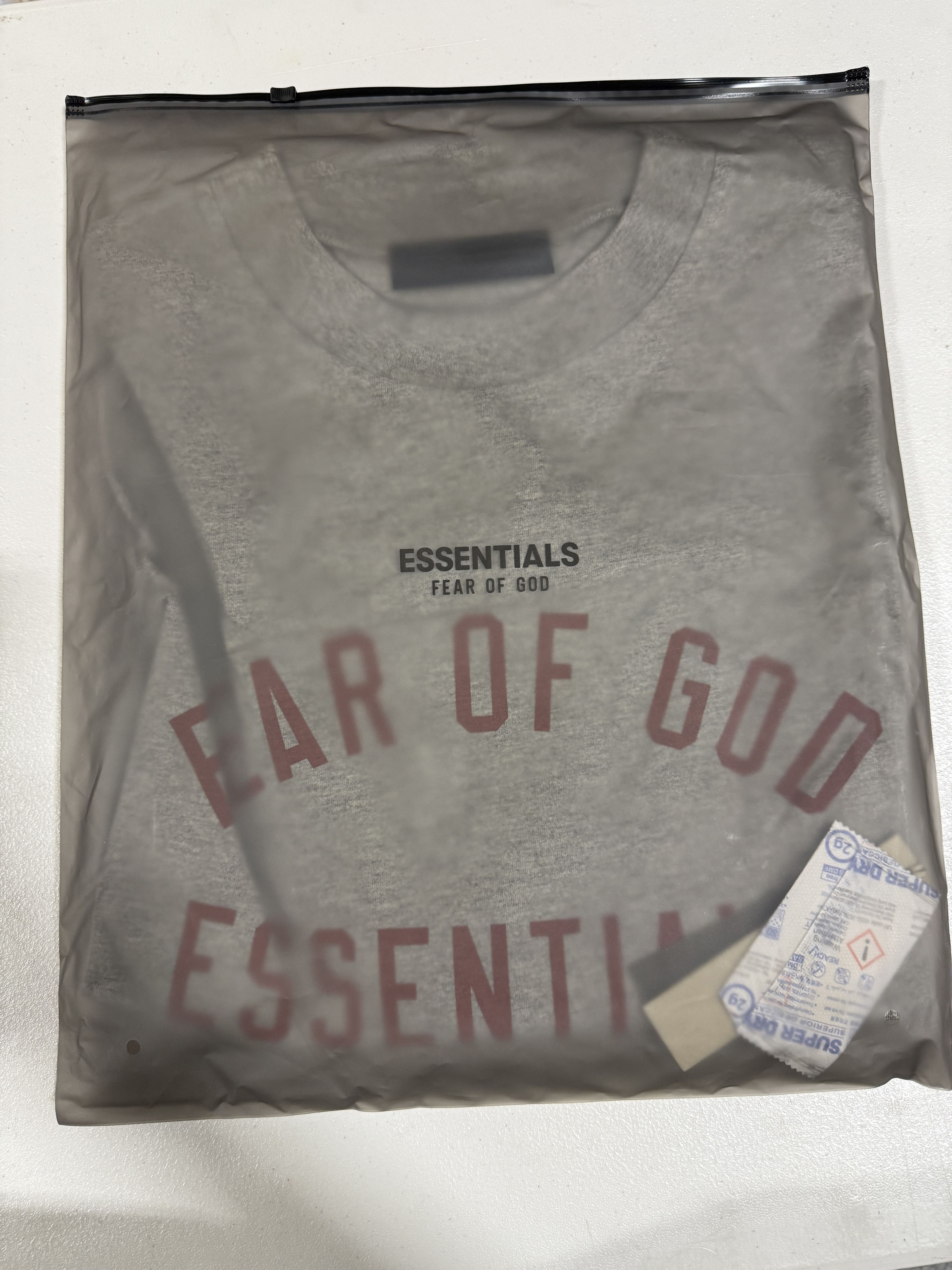 Fear of God Fear of God Essentials Jersey Crewneck Tee Dark Heather (M) Size US M / EU 48-50 / 2 - 3 Thumbnail