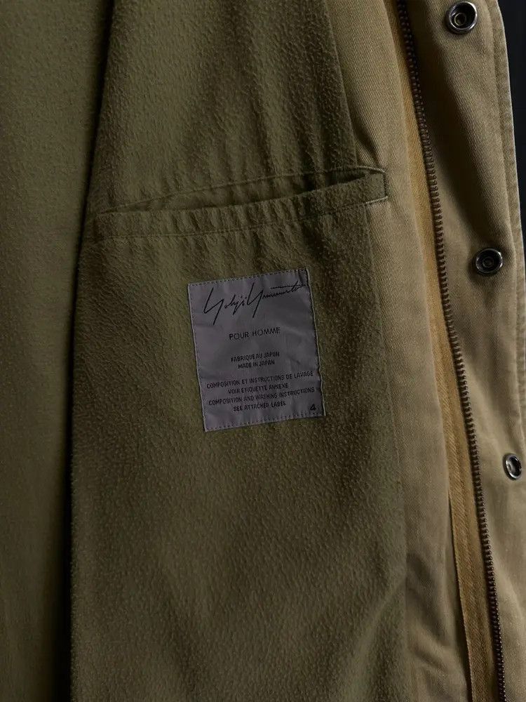 Yohji Yamamoto Sz 4 Yohji Yamamoto Pour Homme 11AW Crow Print Parka Size US XL / EU 56 / 4 - 6 Thumbnail
