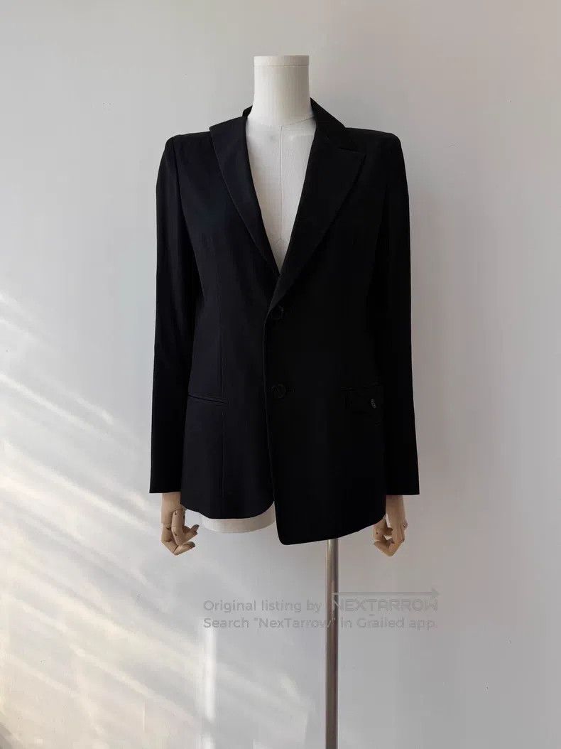 Yohji Yamamoto Yohji Yamamoto 12 AW Shaped Suit Jacket Size US M / EU 48-50 / 2 - 2 Thumbnail