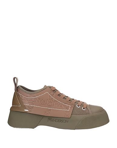 image of J W Anderson O1Mle0524 Low Top Sneakers In Military Green/brown, Women's (Size 7)