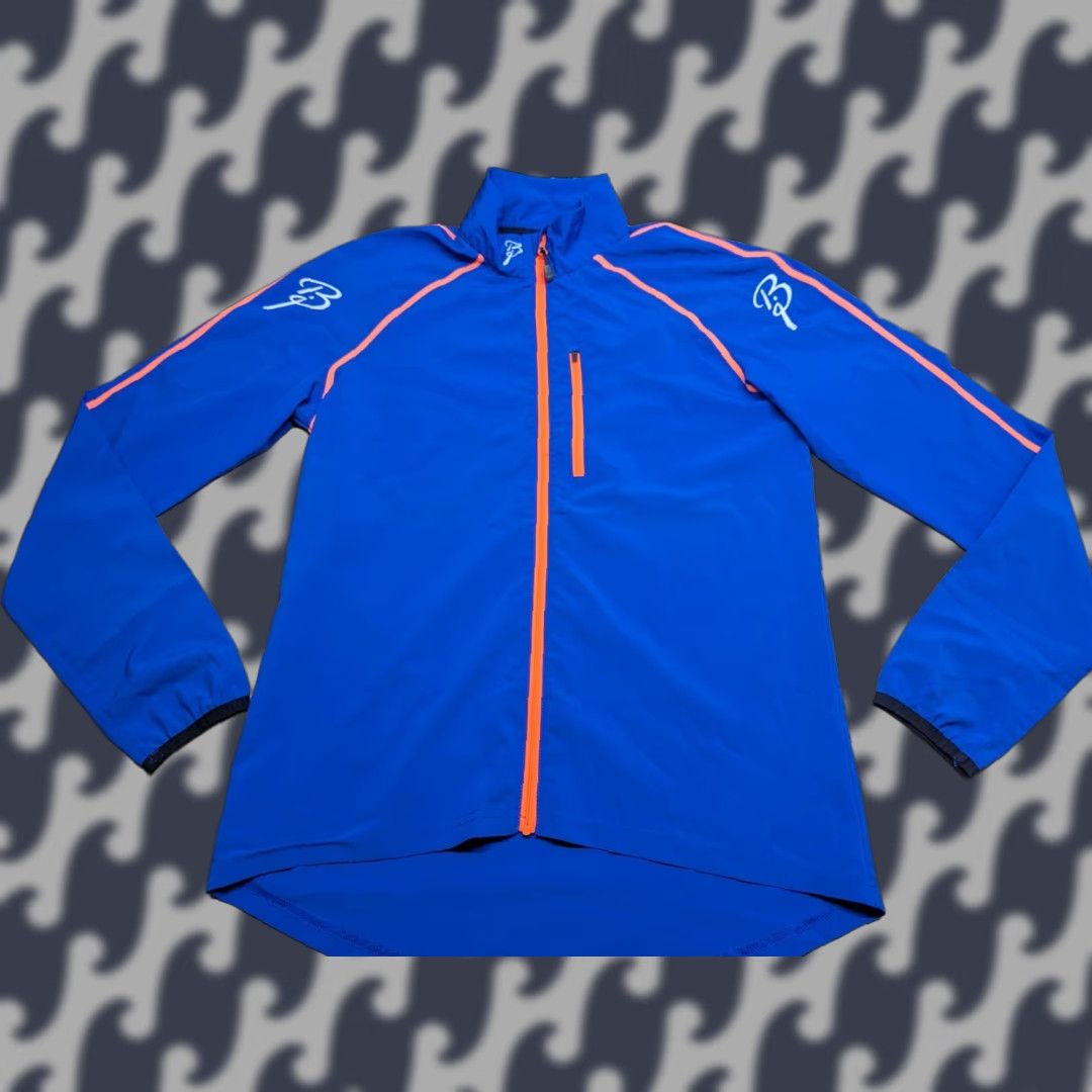Vintage Bjorn Daehlie Mens Jacket Size S Lightweight Full Zip Running Track Blue Sports Jacket Size US S / EU 44-46 / 1 - 1 Thumbnail
