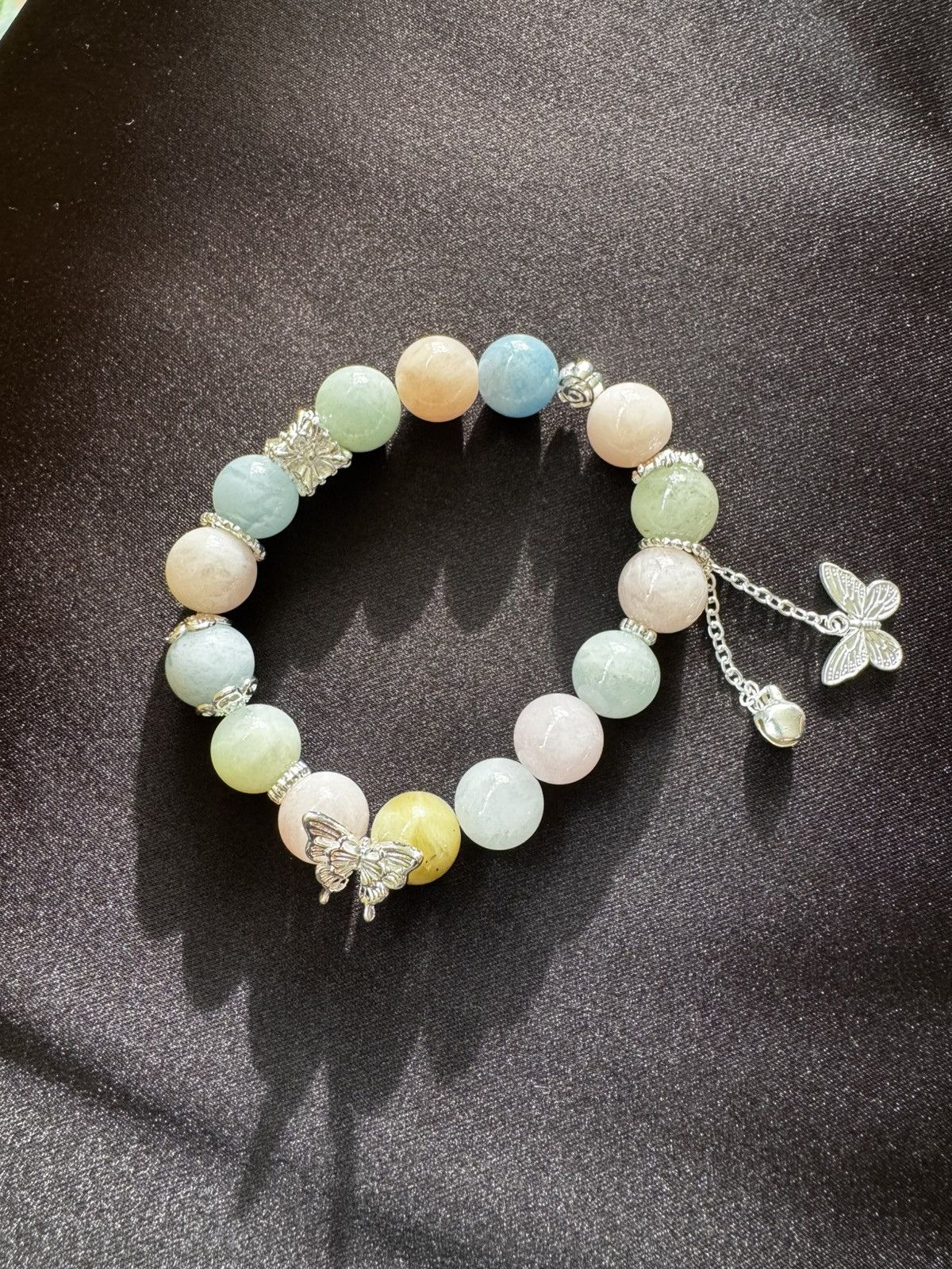 Handmade Morganite Bracelet Size ONE SIZE - 2 Thumbnail