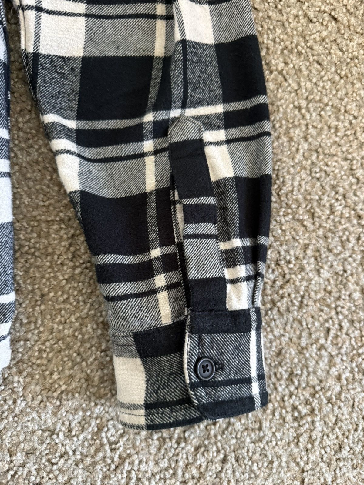 Vintage Indystry Black & White Checkered Flannel Size US S / EU 44-46 / 1 - 11 Thumbnail