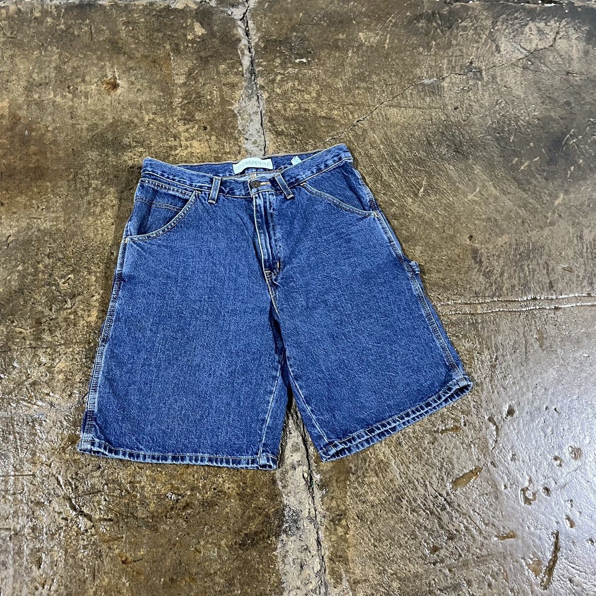 Carhartt × JNCO × Vintage Crazy Y2K Carhartt Style Baggy Jorts Workwear Skater Shorts Size US 34 / EU 50 - 5 Thumbnail