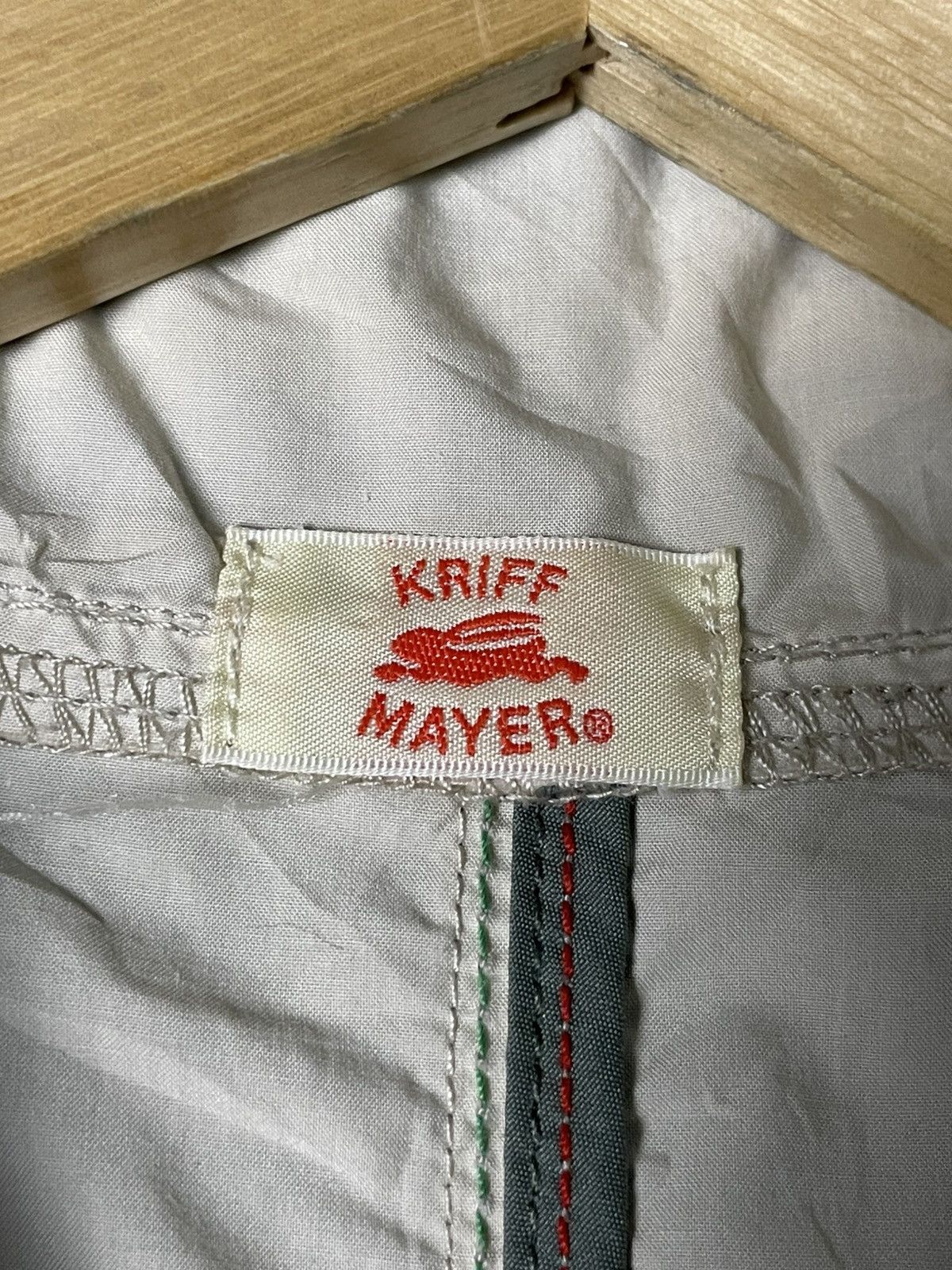 Japanese Brand × Vintage Kriff Mayer Brand Hooded Light Jacket (61) Size US M / EU 48-50 / 2 - 8 Thumbnail