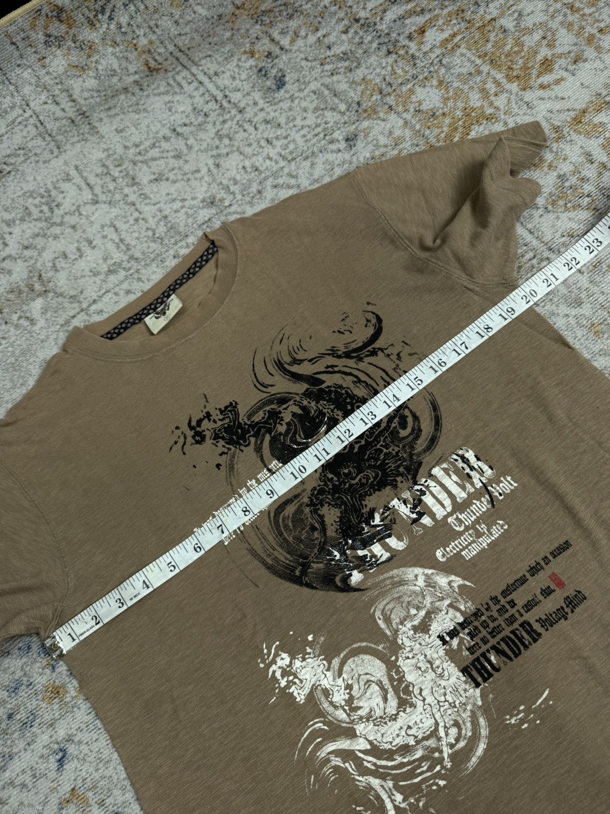 Hysteric Glamour Thunder ifsix style tshirt Size US M / EU 48-50 / 2 - 10 Thumbnail