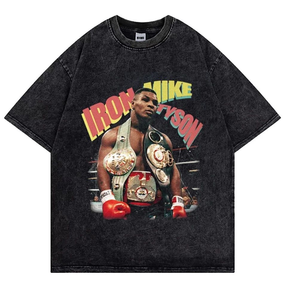 Vintage Sportswear Boxing Mike Tyson Print Graphic Tee Shirt Size US XXL / EU 58 / 5 - 1 Thumbnail