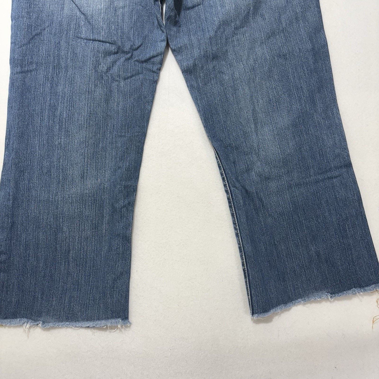 Lucky Brand Vintage Lucky Brand Gene Montesano 33x26 Boot Cut Blue Jeans Size US 33 - 12 Thumbnail
