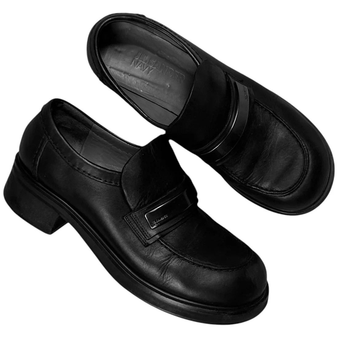 Jil Sander Jil Sander Bulky Metal Bar Loafers Size US 7.5 / EU 40-41 - 1 Thumbnail
