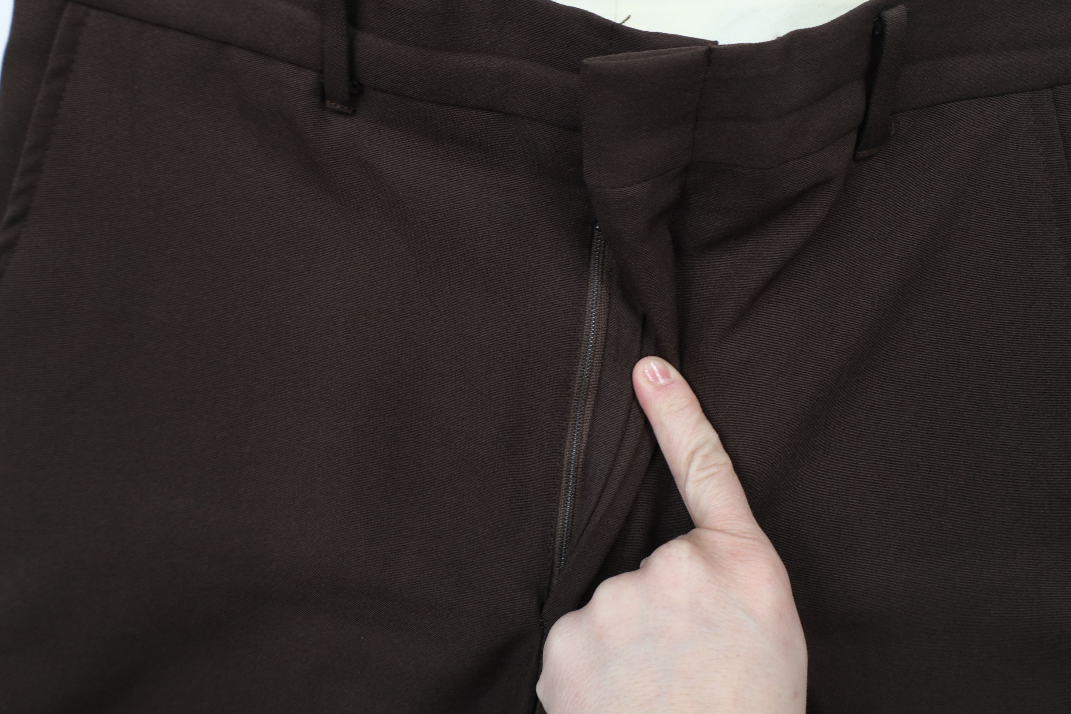 Vintage Vintage 70s Streetwear Wide Leg Chino Pants Brown USA Size US 32 / EU 48 - 6 Thumbnail