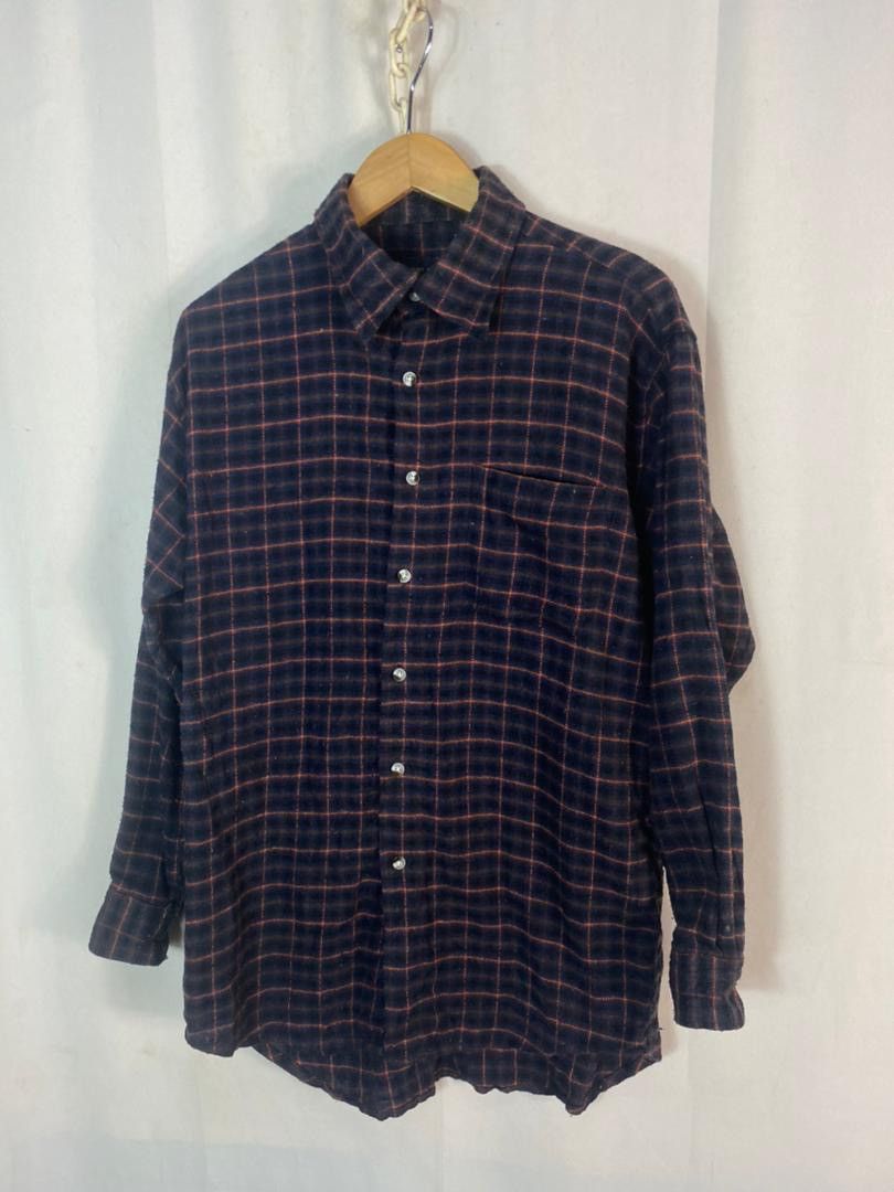Japanese Brand Hiromi rossi Milano wool button up shirt Size US M / EU 48-50 / 2 - 1 Thumbnail