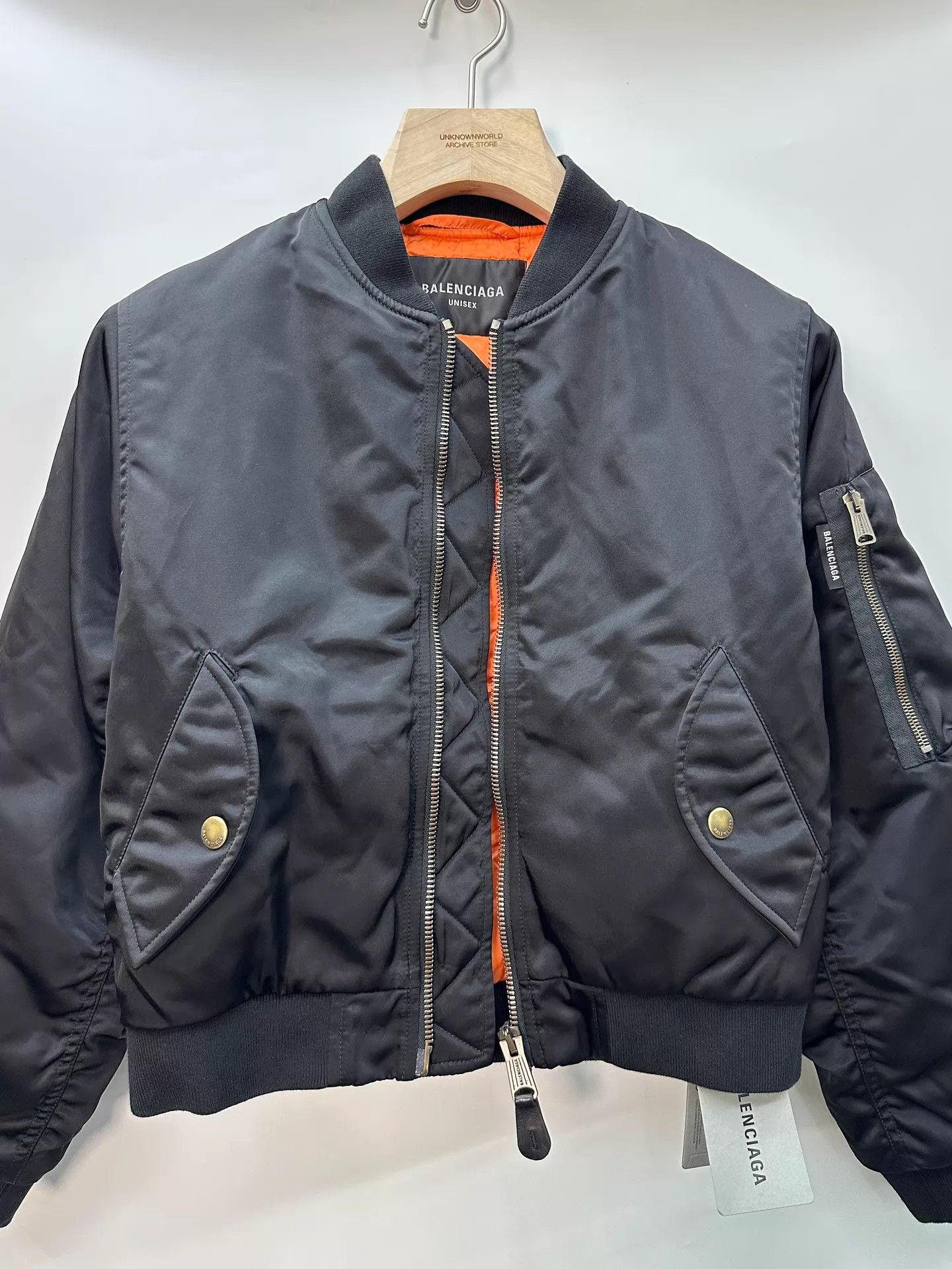 Balenciaga Balenciaga 23SS Mud Pit Slim Bomber Jacket M Size US M / EU 48-50 / 2 - 4 Thumbnail