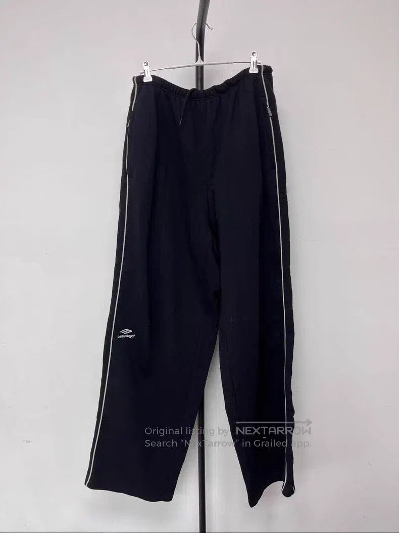 Balenciaga Balenciaga size XS Striped Letter Print Fleece Loose Mid-R Size US 27 - 1 Thumbnail