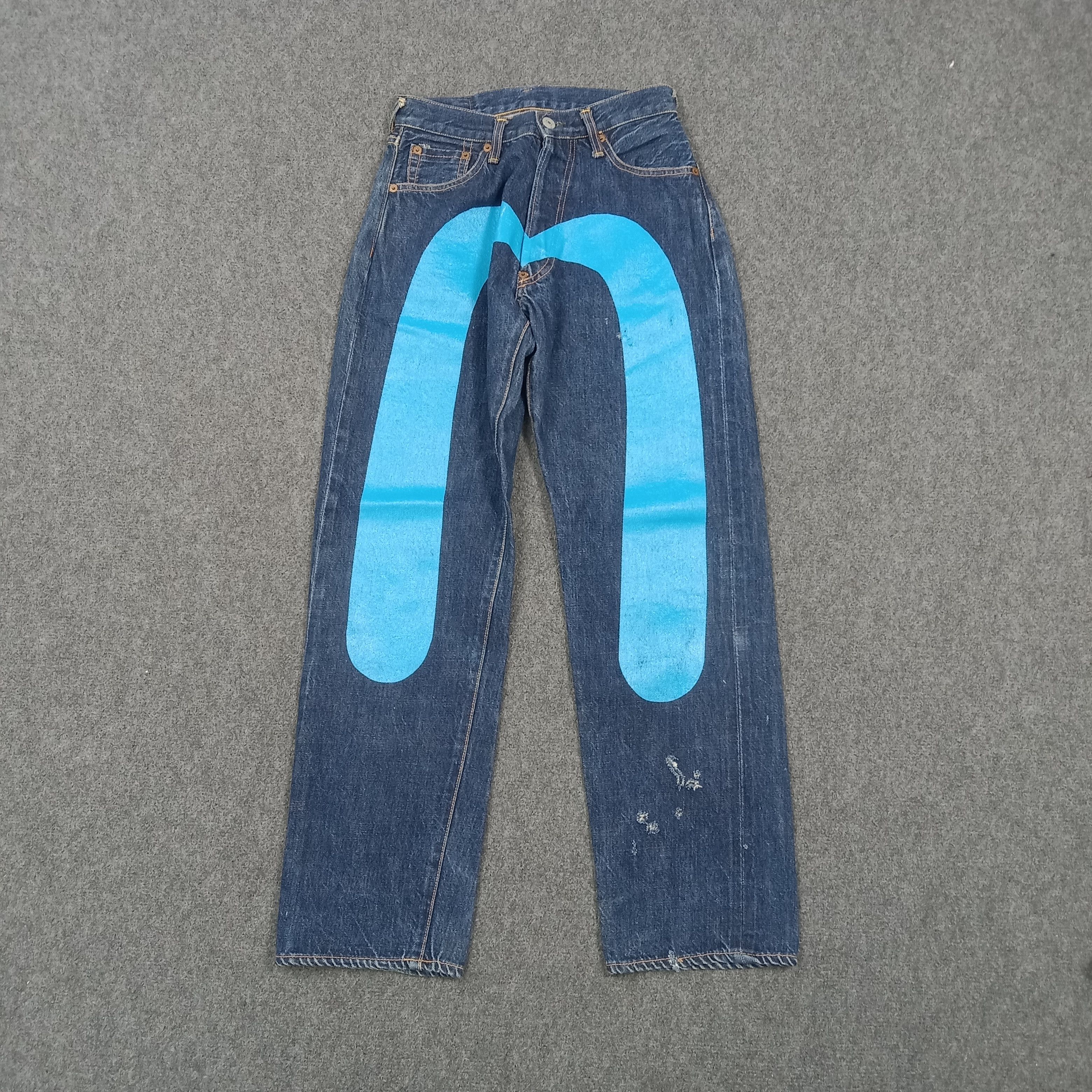 Evisu Evisu Jeans Selvedge Custom Daicock Denim C280N24 Size 25" / US 0 / IT 36 - 1 Thumbnail