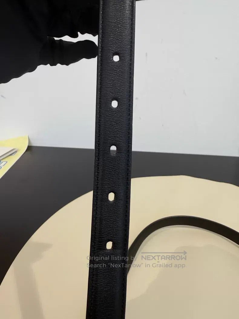 Saint Laurent Paris Saint Laurent Paris Square Buckle Belt i Size ONE SIZE - 9 Thumbnail