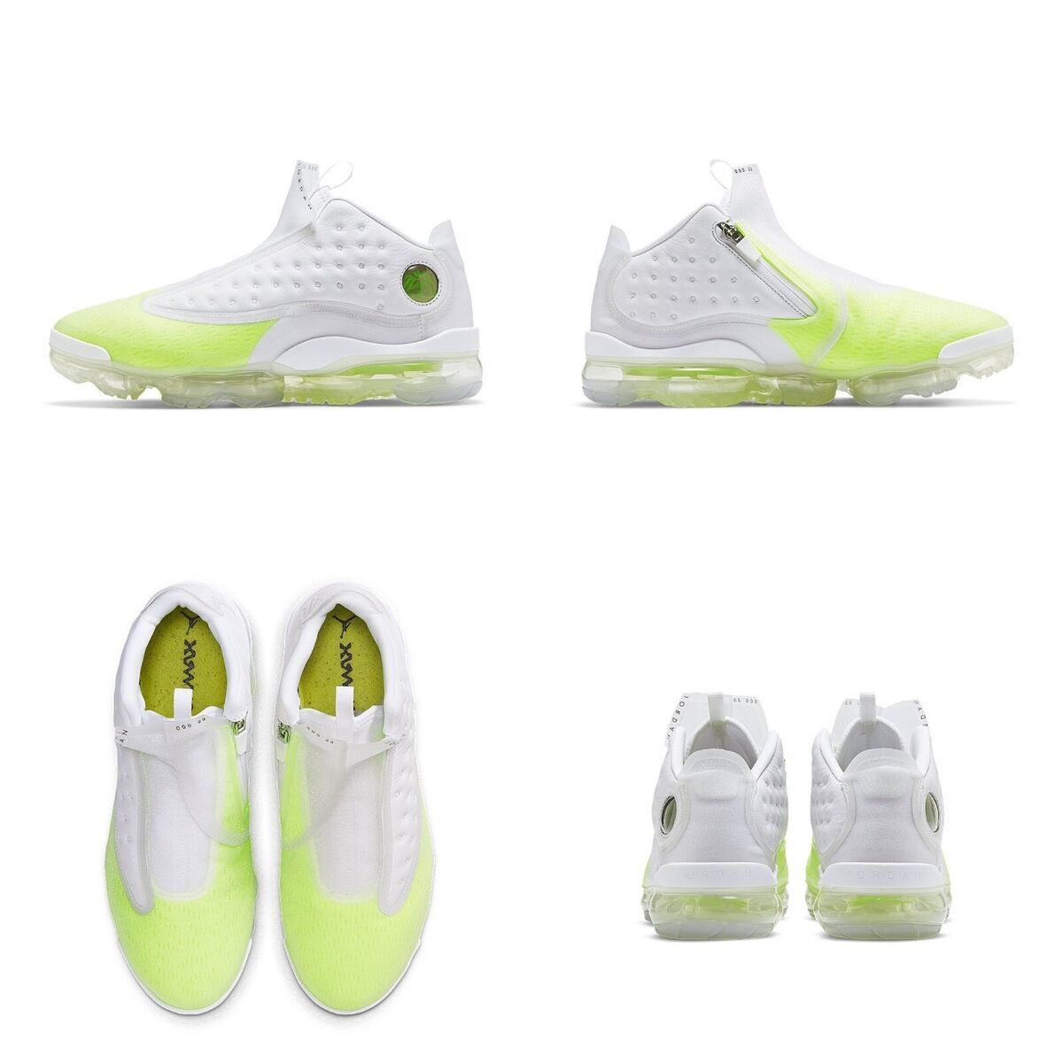 Jordan Brand × Nike Air Jordan Reign 'White Volt' Size US 8.5 / IT 38.5 - 8 Thumbnail
