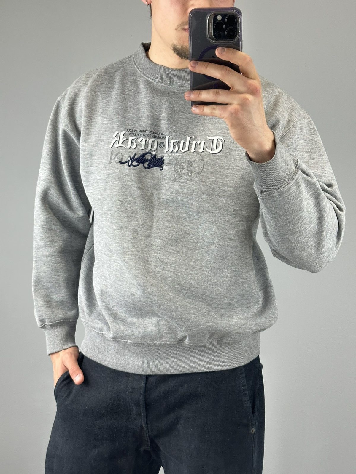 Other Tribal Gear vintage sweatshirt rap hiphop mens Size US L / EU 52-54 / 3 - 9 Thumbnail