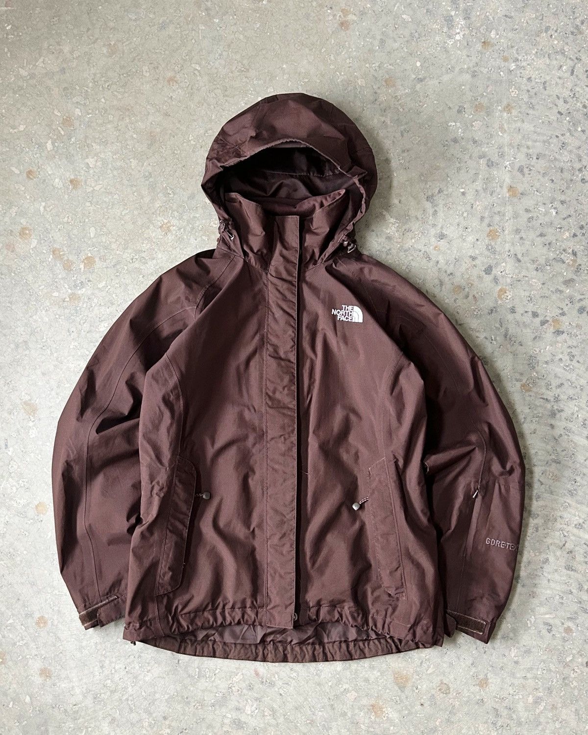 Goretex Vintage 90s The North Face Goretex Jacket TNF Brown Size S / US 4 / IT 40 - 2 Thumbnail