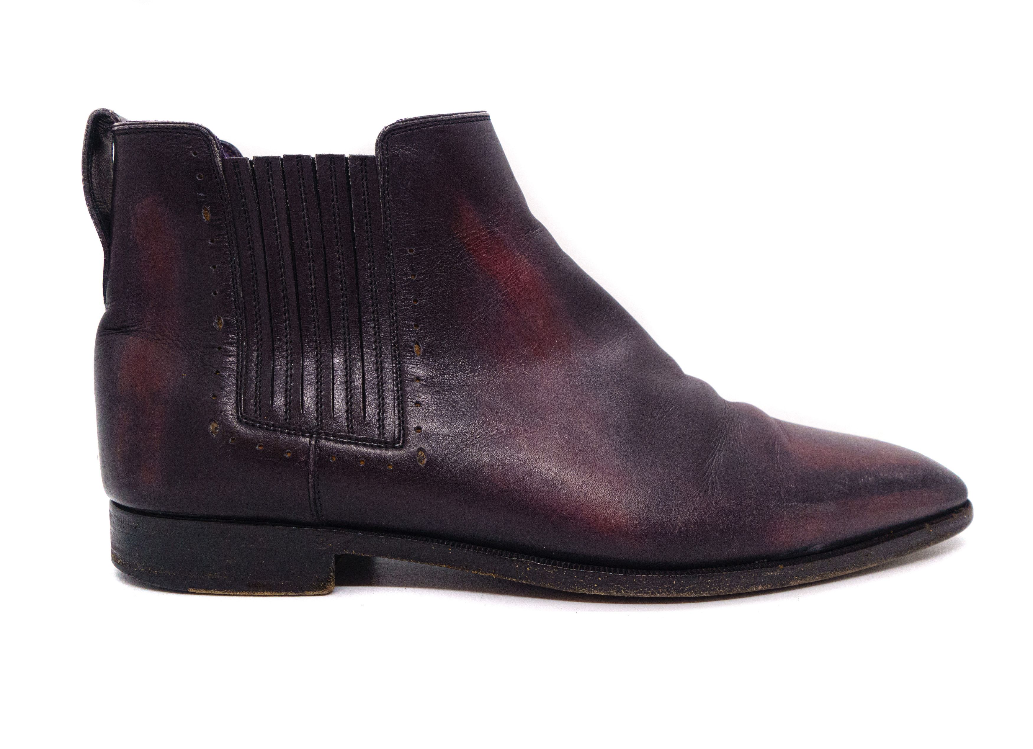 Berluti By Haider Ackermann Gradient Leather Chelsea Boots Size US 9 / EU 42 - 2 Thumbnail